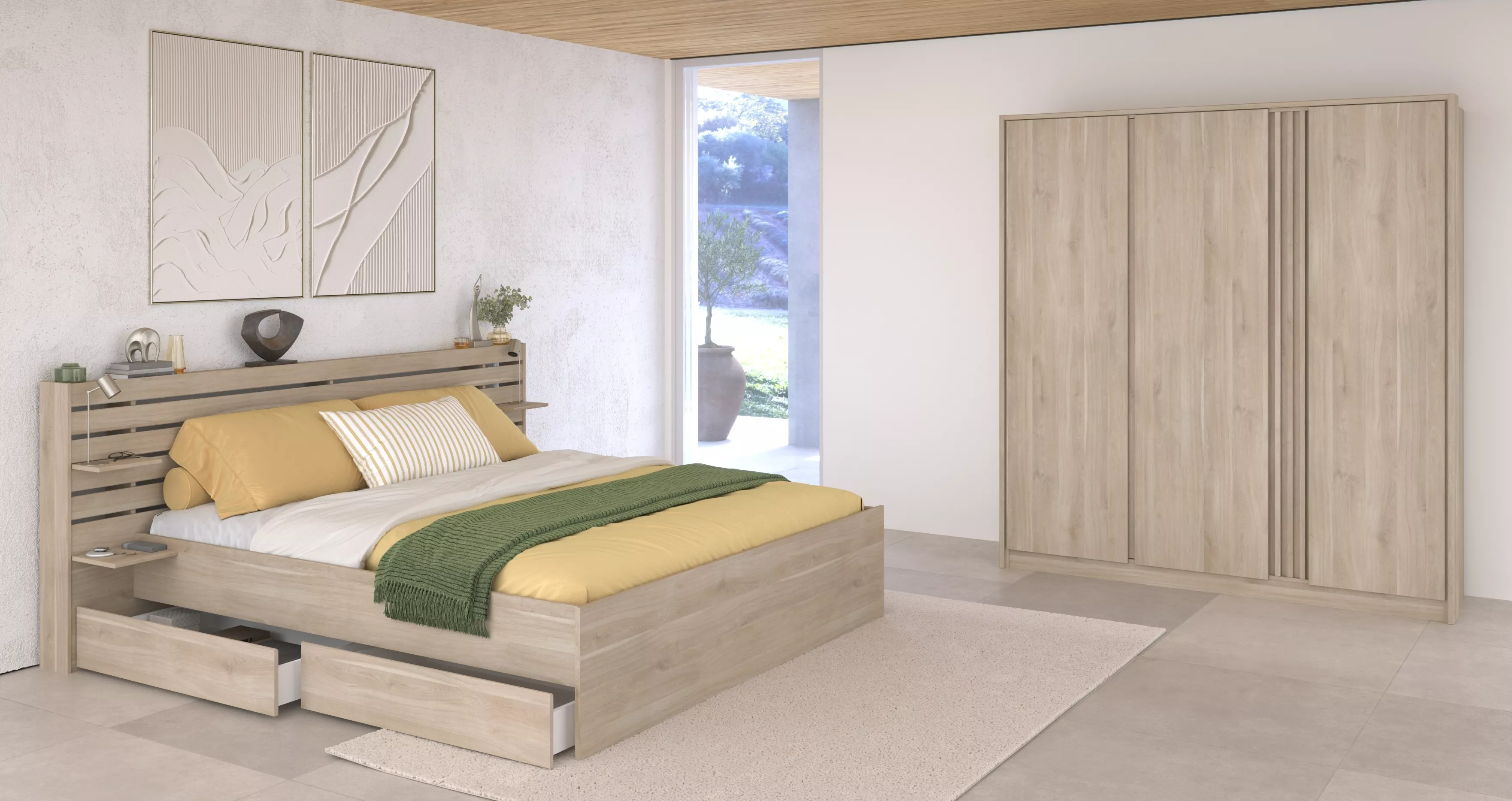 Schlafzimmer 2-teilig  MIAMI 28