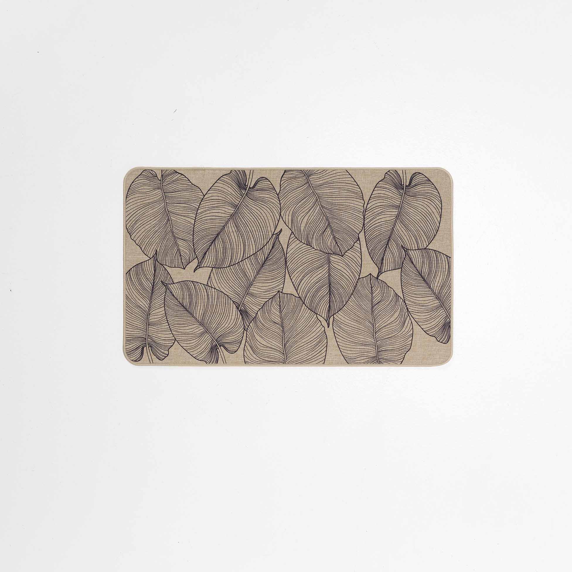 Tapis feuilles 45x75cm