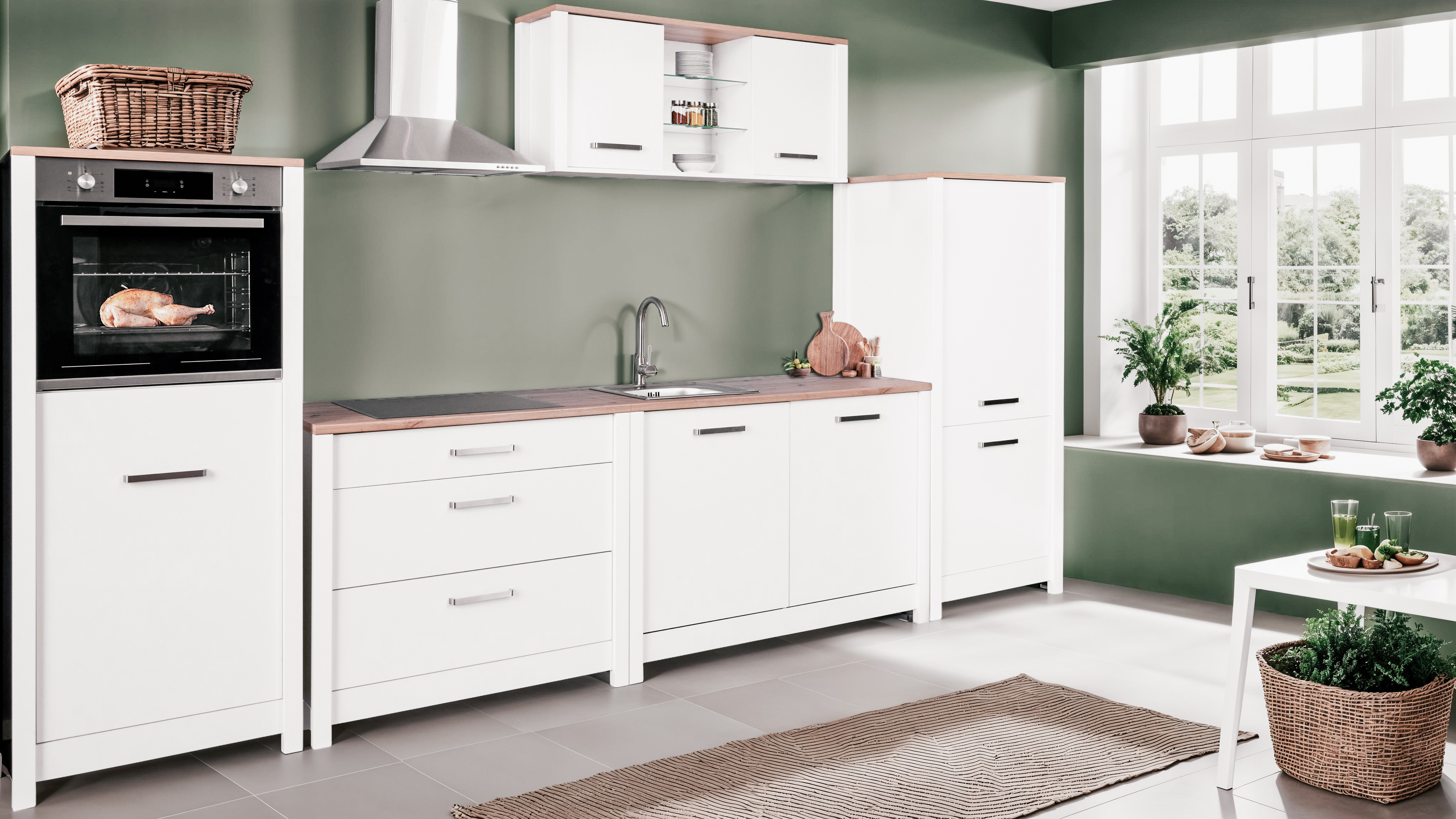 Bloc cuisine avec électroménager 6 SICILIA Bloc cuisine avec électroménager 6 SICILIA