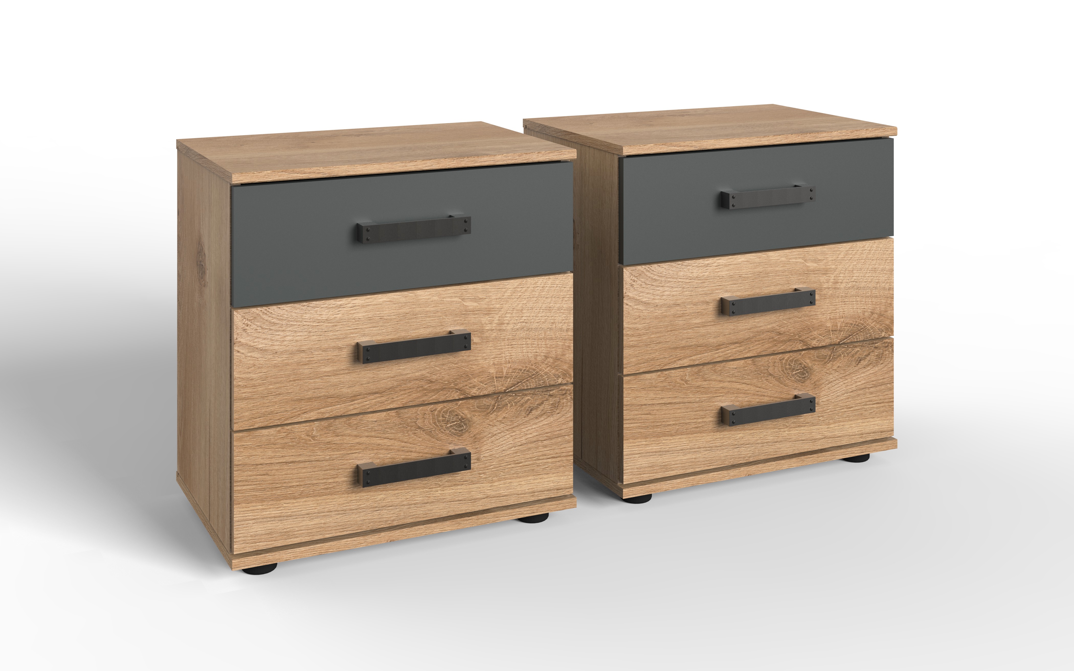 Lot de 2 chevets STOCKHOLM Lot de 2 chevets STOCKHOLM
