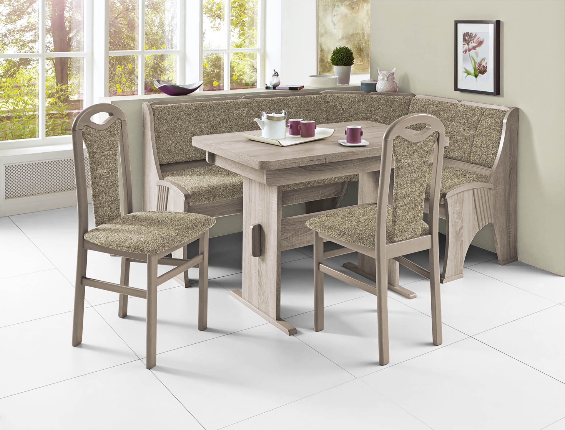 Coin repas avec banquette d'angle ROSENHEIM