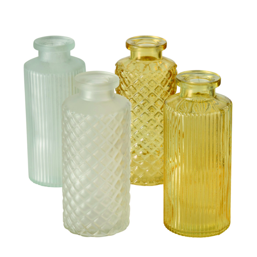 Lot de 4 vases décoratifs  PANJA Lot de 4 vases décoratifs  PANJA