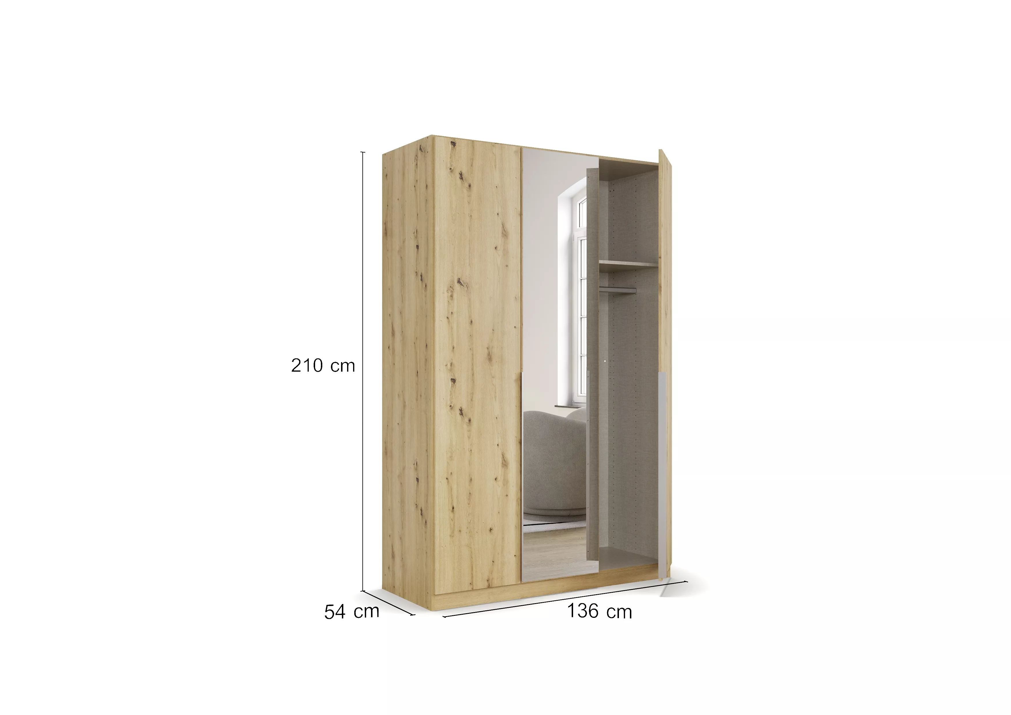 Kleiderschrank ALABAMA