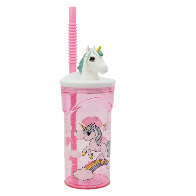 3D Trinkflasche Einhorn RAINBOW 3D Trinkflasche Einhorn RAINBOW
