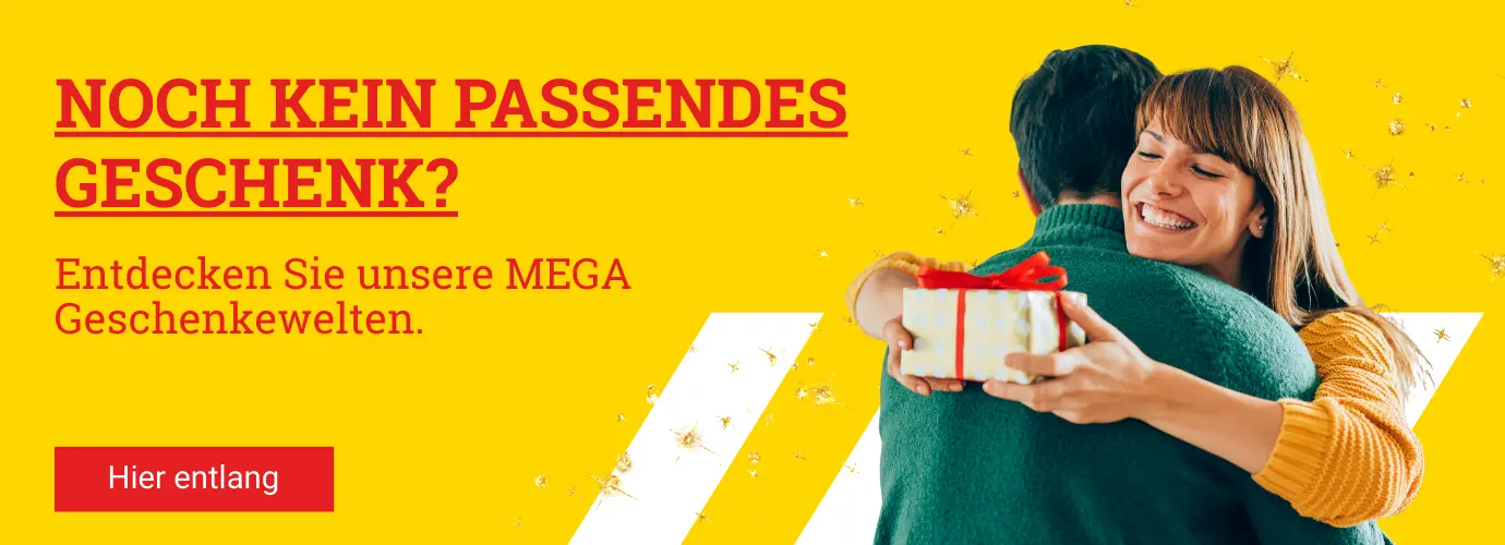 Unsere MEGA Geschenkewelt - Sie sind auf der Suche nach schönen Geschenken? Hier haben wir Ideen für Sie – lassen Sie sich inspirieren.v