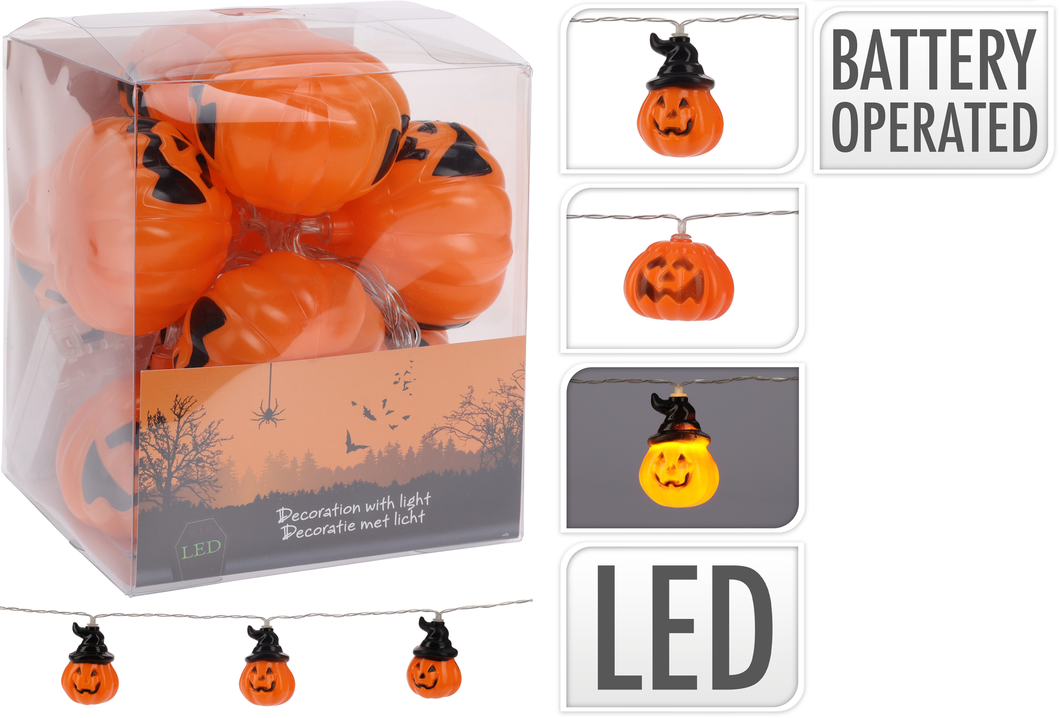 Lichterkette Halloween HALLOWEEN Lichterkette Halloween HALLOWEEN