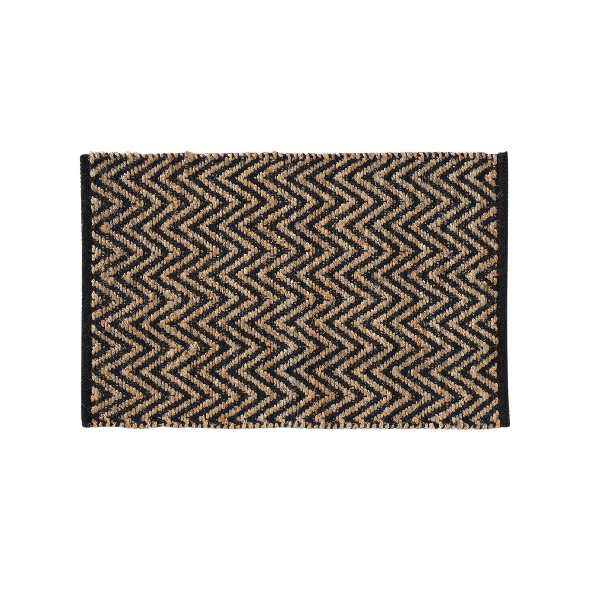 Tapis en jute 120x170cm ZIGZAG