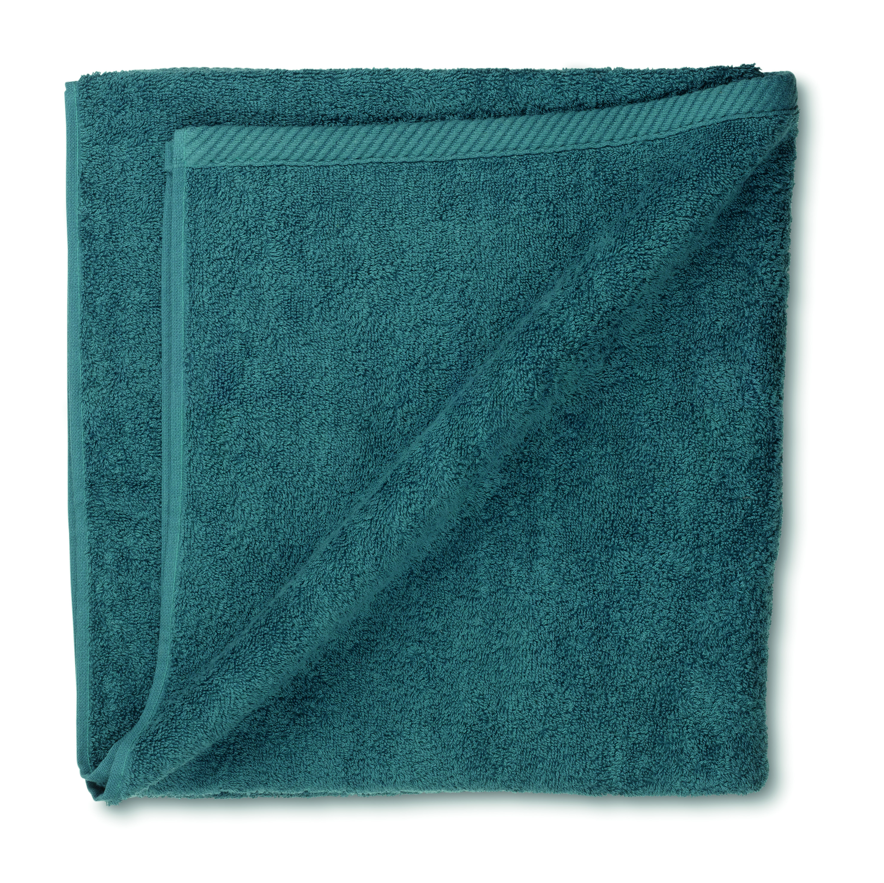 Serviette de bain bleu pétrole LADESSA