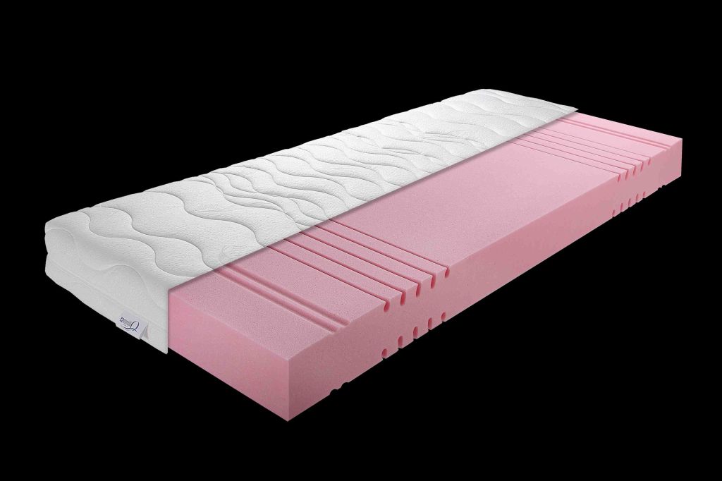 Matelas en mousse haute résilience  ALLMED LUNA PLUS H3 Matelas en mousse haute résilience  ALLMED LUNA PLUS H3