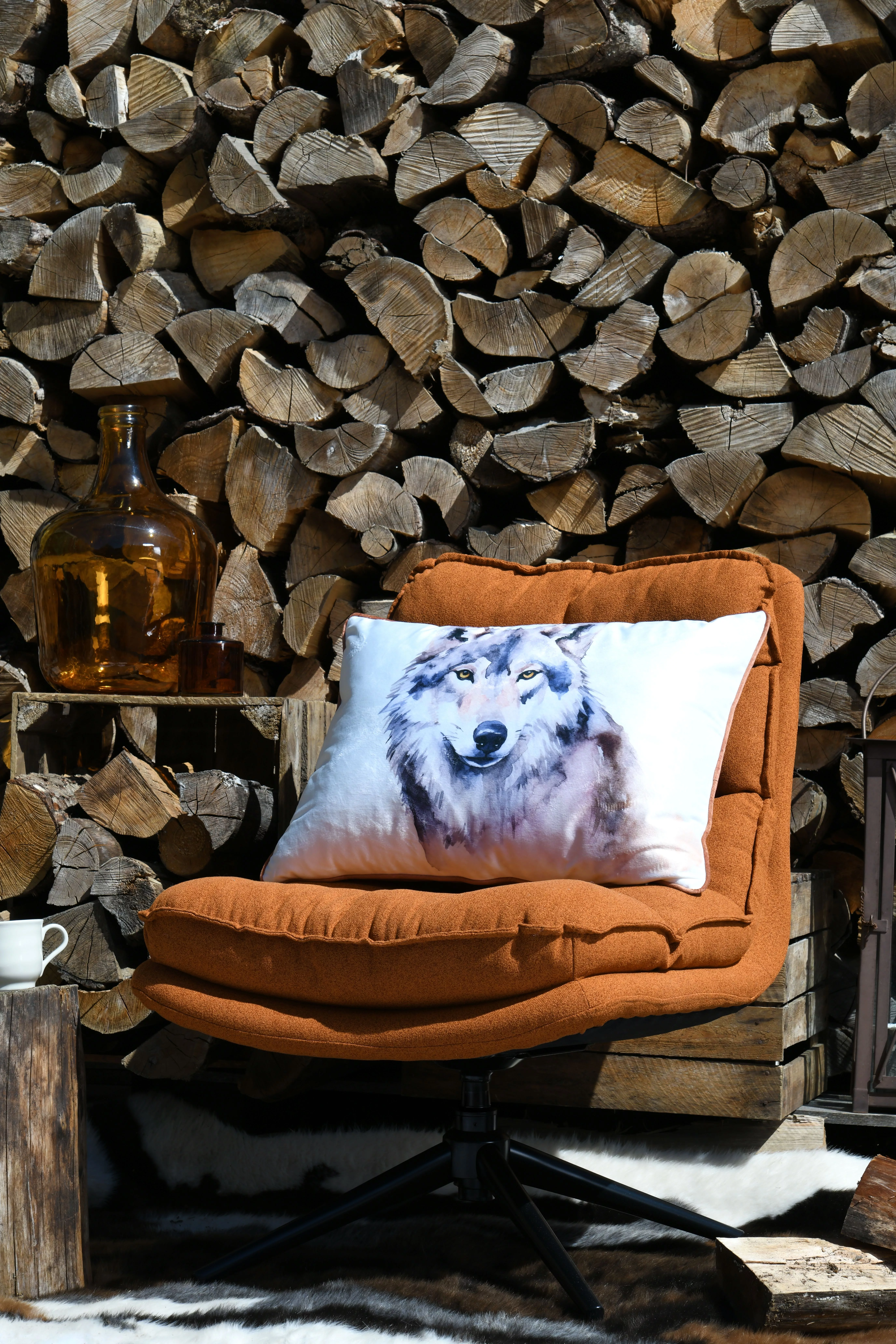 Dekokissen Wolf HOMETEX