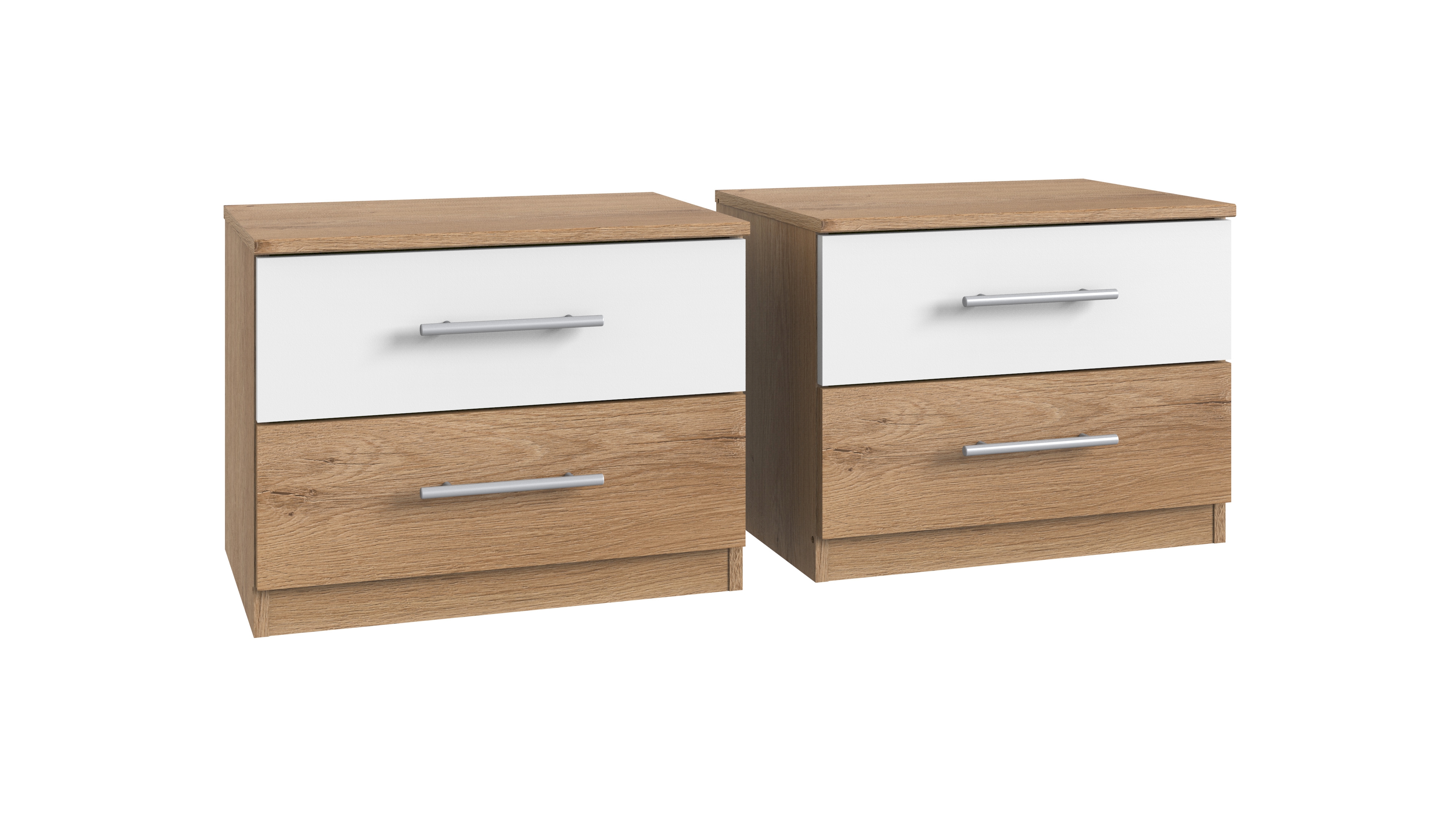 Lot de 2 chevets NORA Lot de 2 chevets NORA