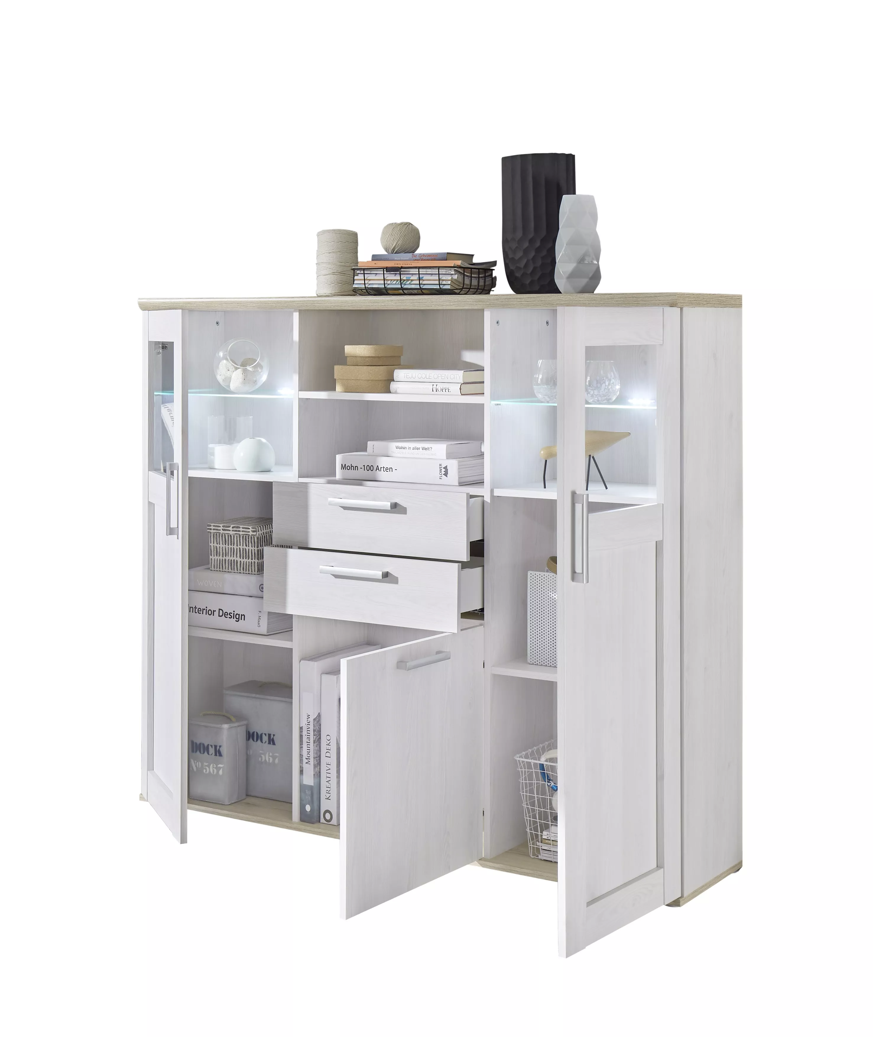 Highboardvitrine BIEL