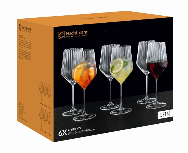 Spritz/Rotweinglas Set 6tlg. APERITIVO