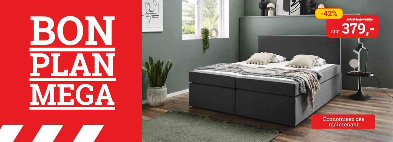 Une super astuce pour faire des économies ! Lit à sommier tapissier BX890 ASPEN
