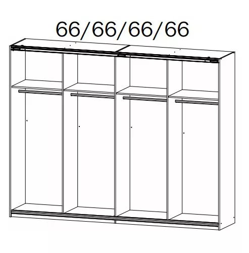 Schwebetürenschrank LILLIAN