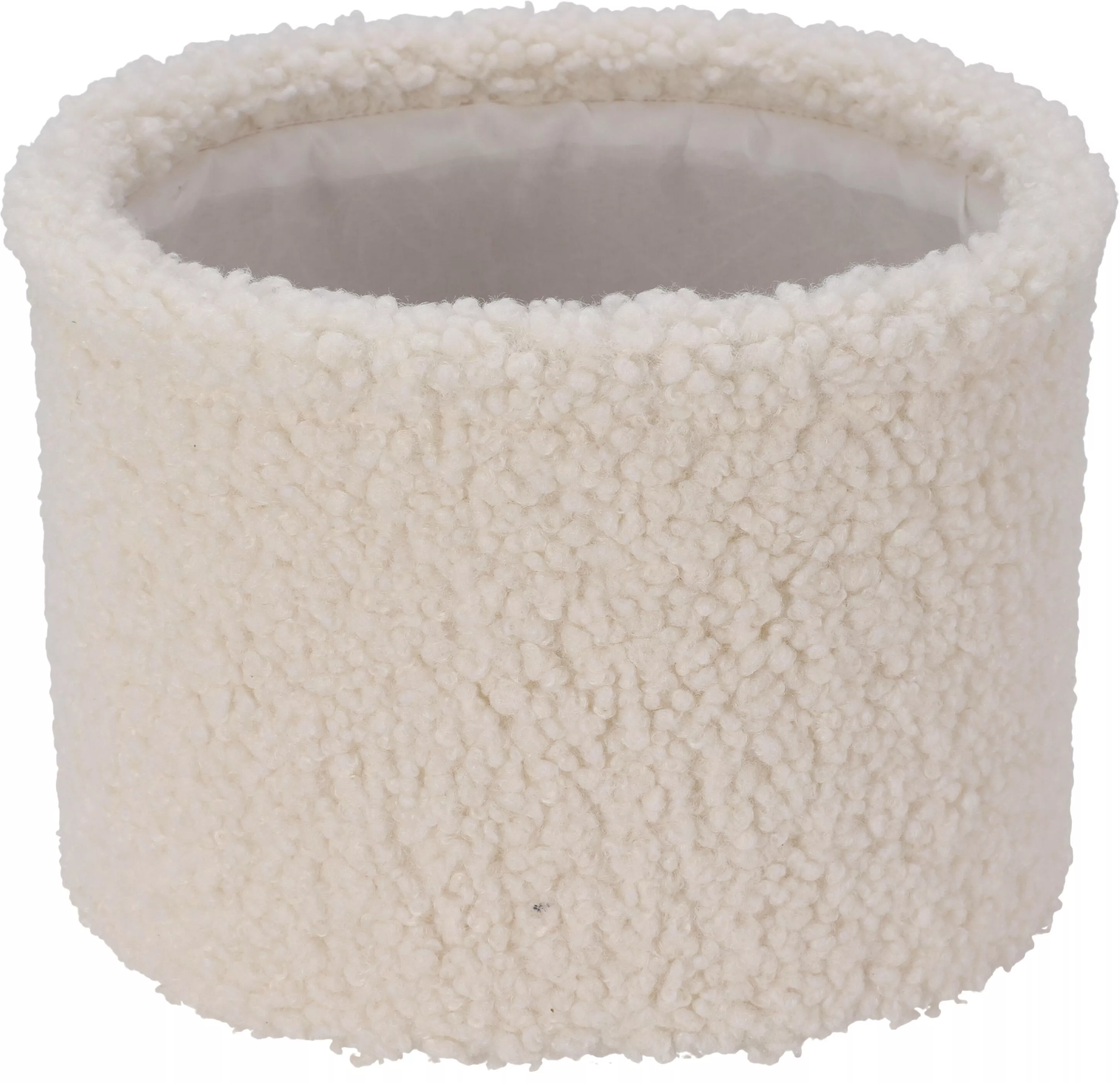 Grande corbeille aspect peluche EH