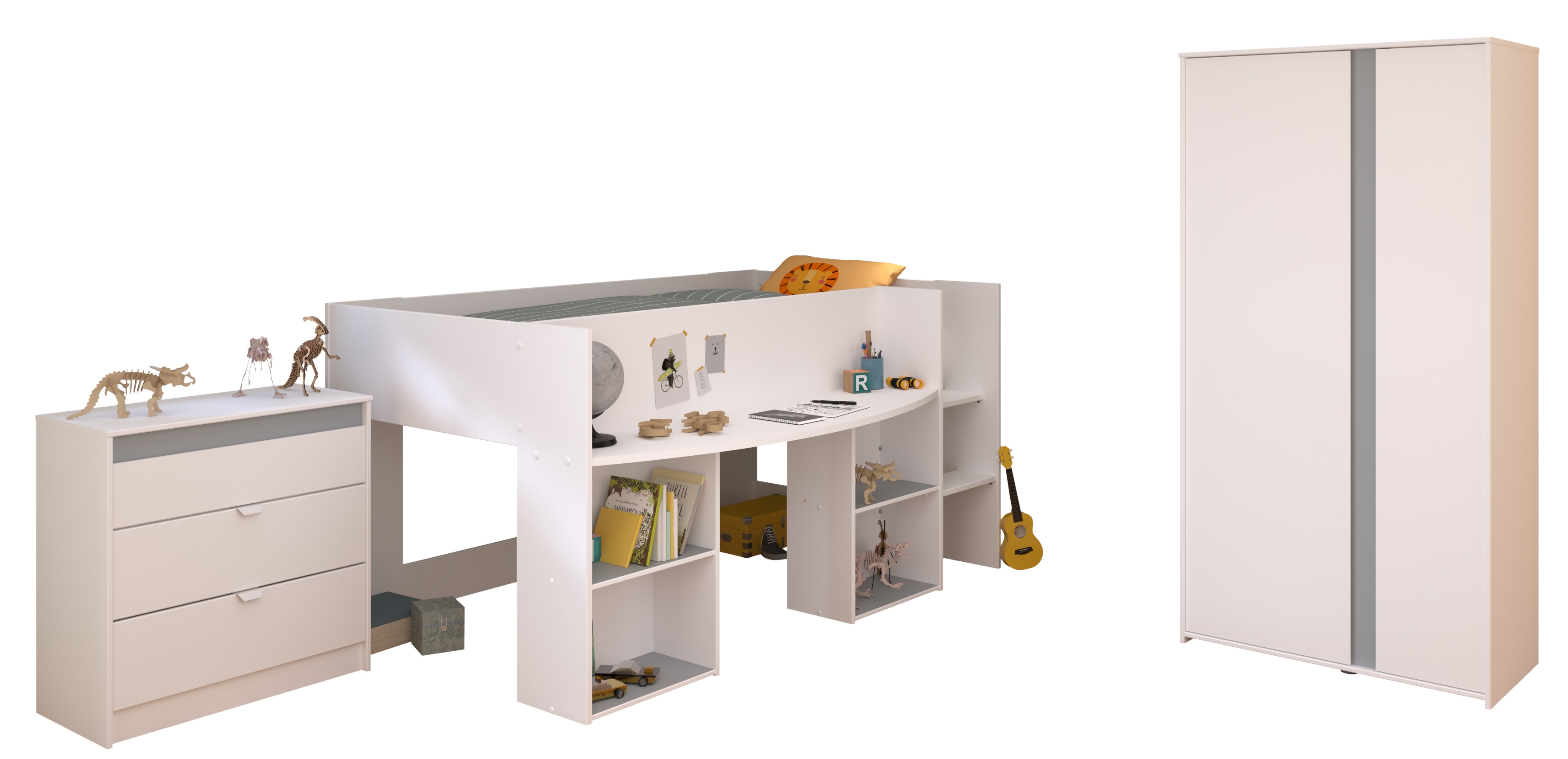 Chambre junior 3 éléments PIROUETTE 12 Chambre junior 3 éléments PIROUETTE 12