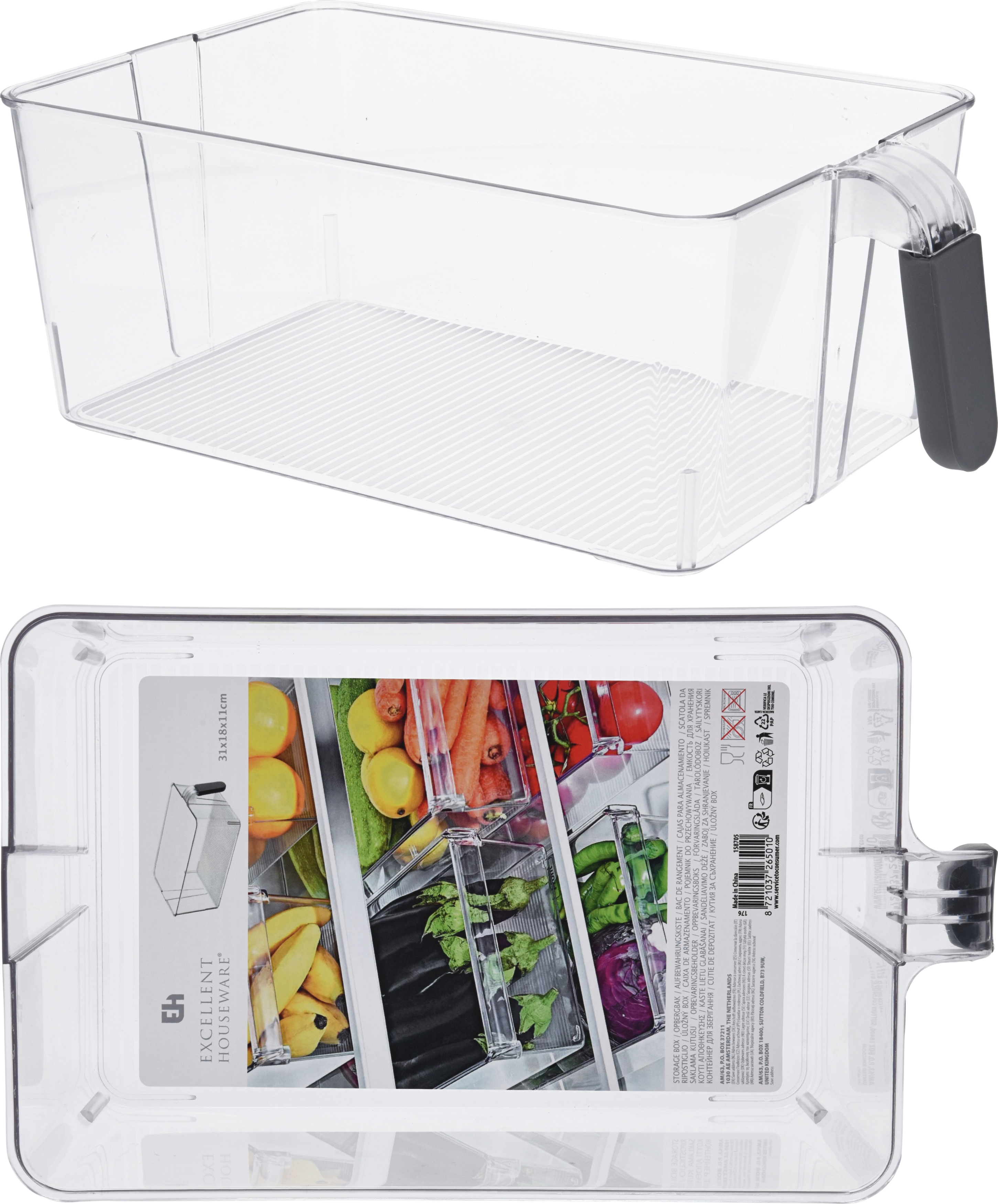 Boîte avec poignée pour frigo EH Boîte avec poignée pour frigo EH