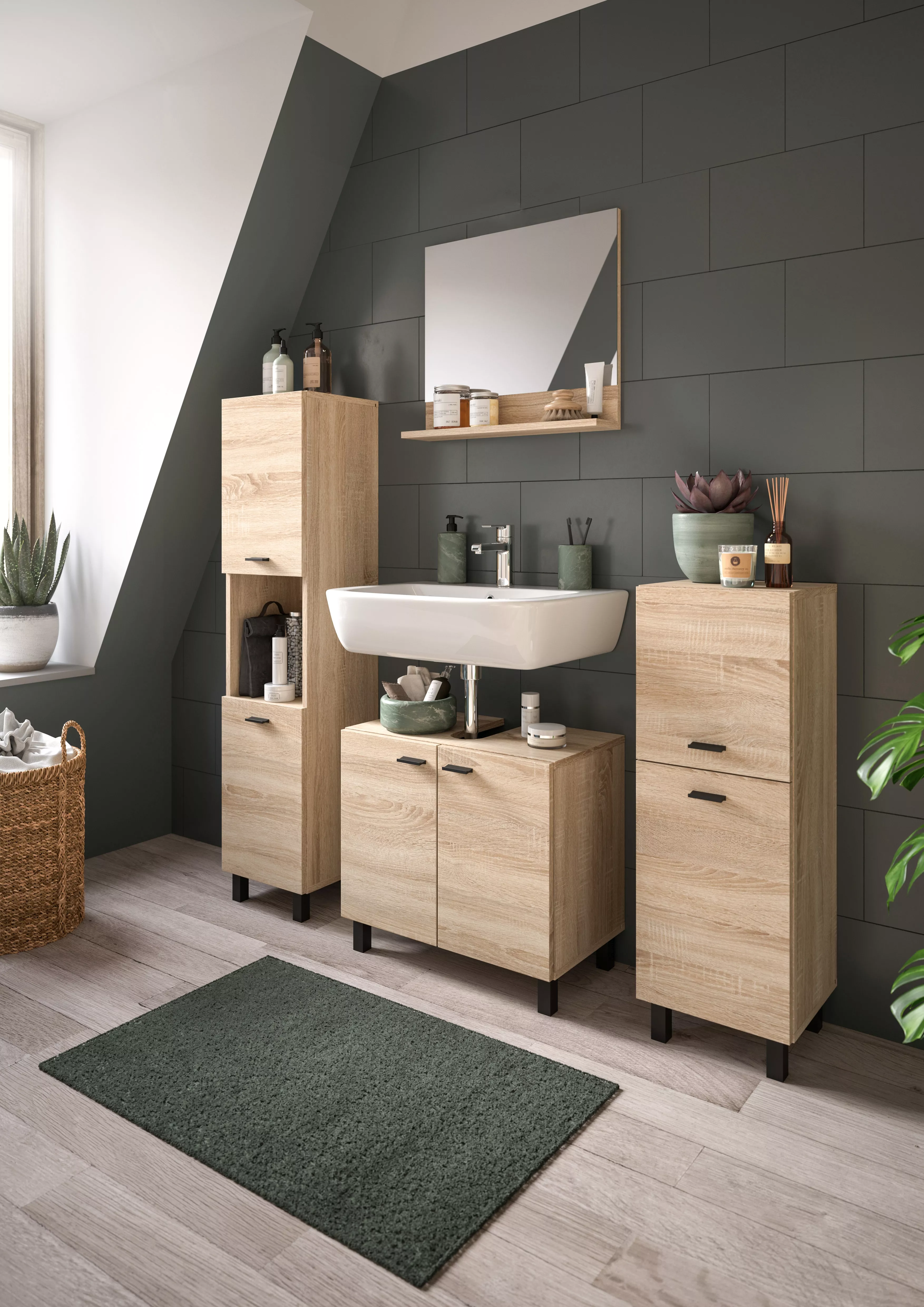 Salle de bains combinée 4 éléments SEBETA