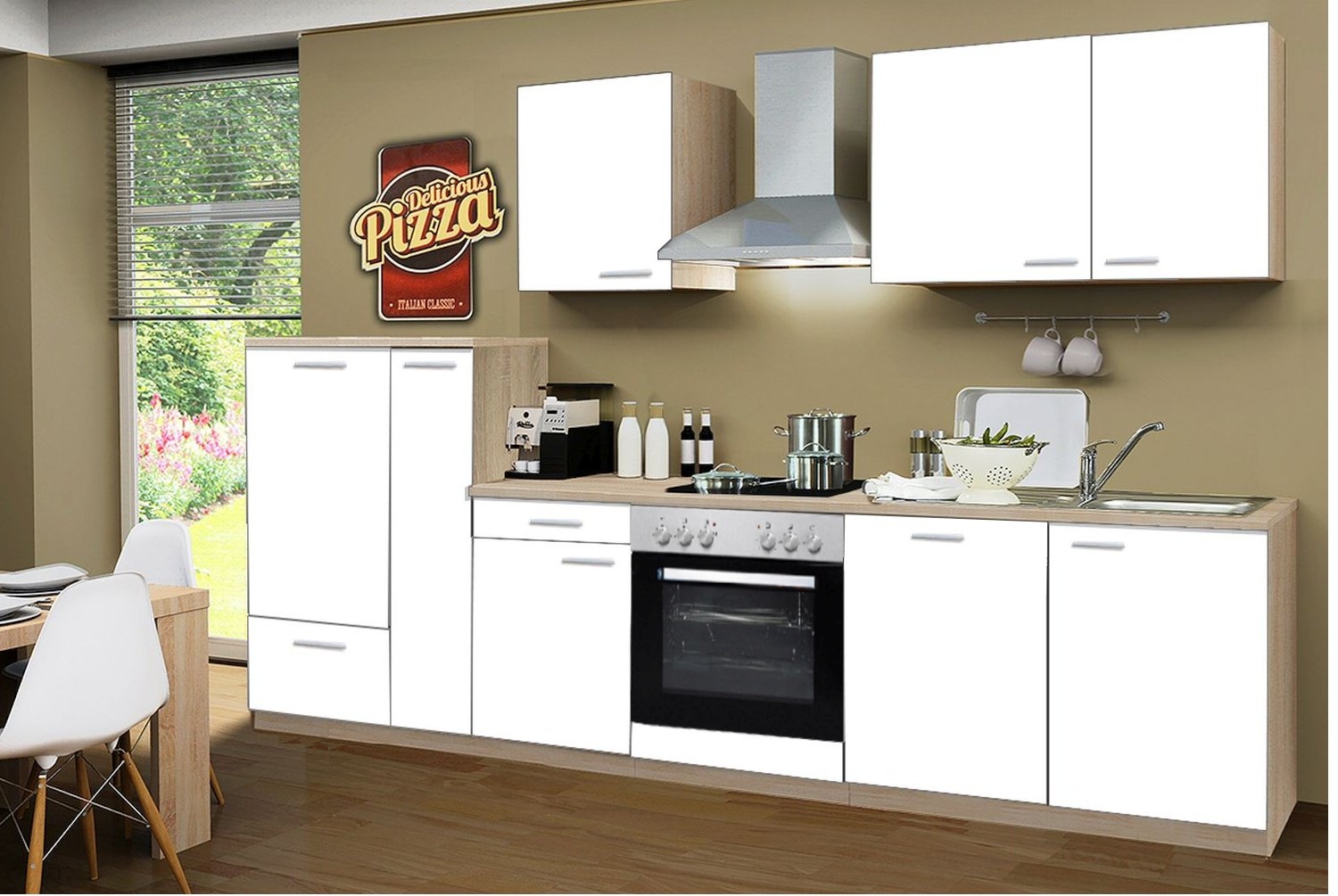 Bloc cuisine avec électroménager CLASSIC Bloc cuisine avec électroménager CLASSIC