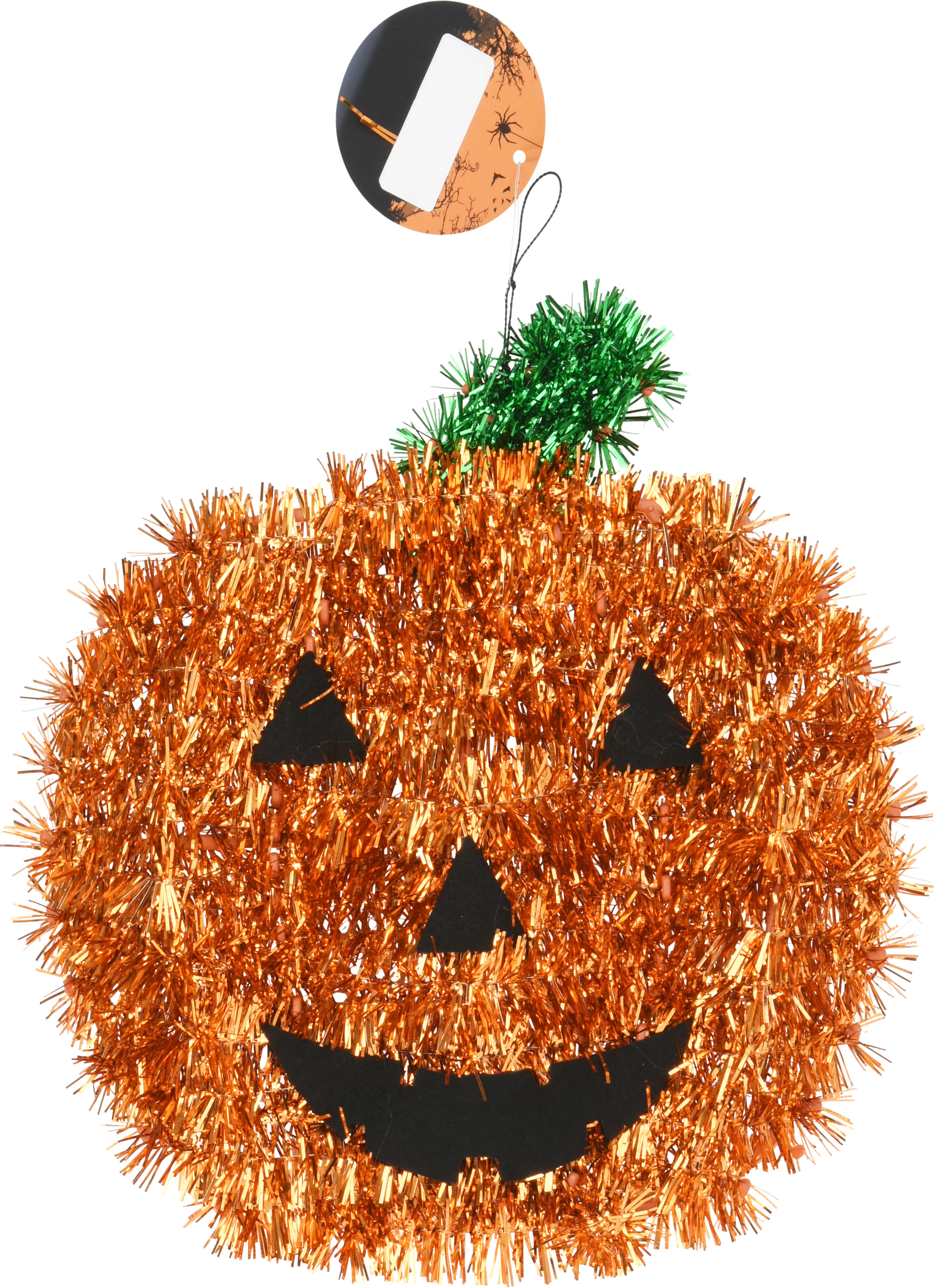 Déco citrouille à paillettes à suspendre  HALLOWEEN Déco citrouille à paillettes à suspendre  HALLOWEEN