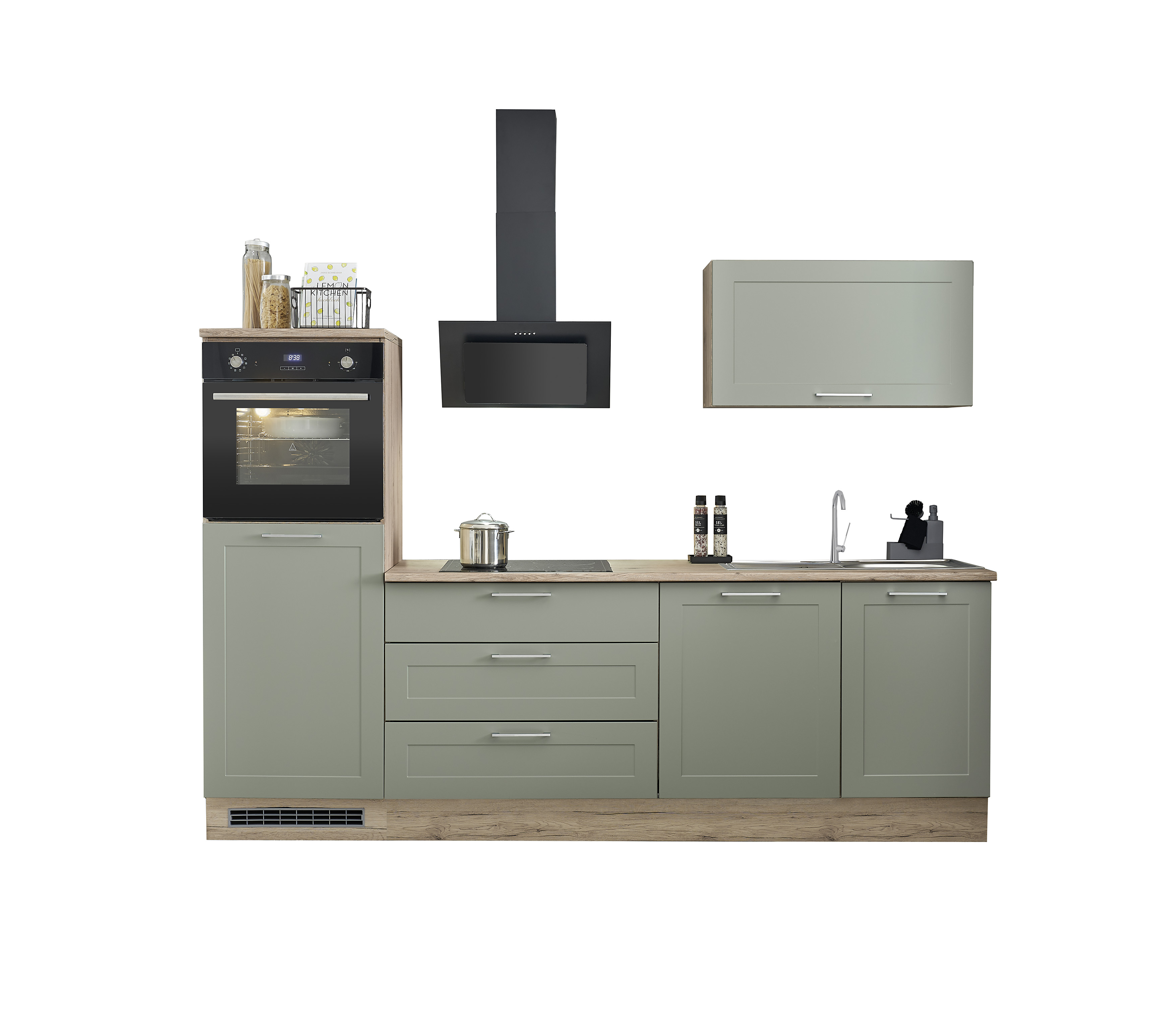 Bloc cuisine avec électroménager HASTINGS (bloc cuisine - meuble colonne) II Bloc cuisine avec électroménager HASTINGS (bloc cuisine - meuble colonne) II