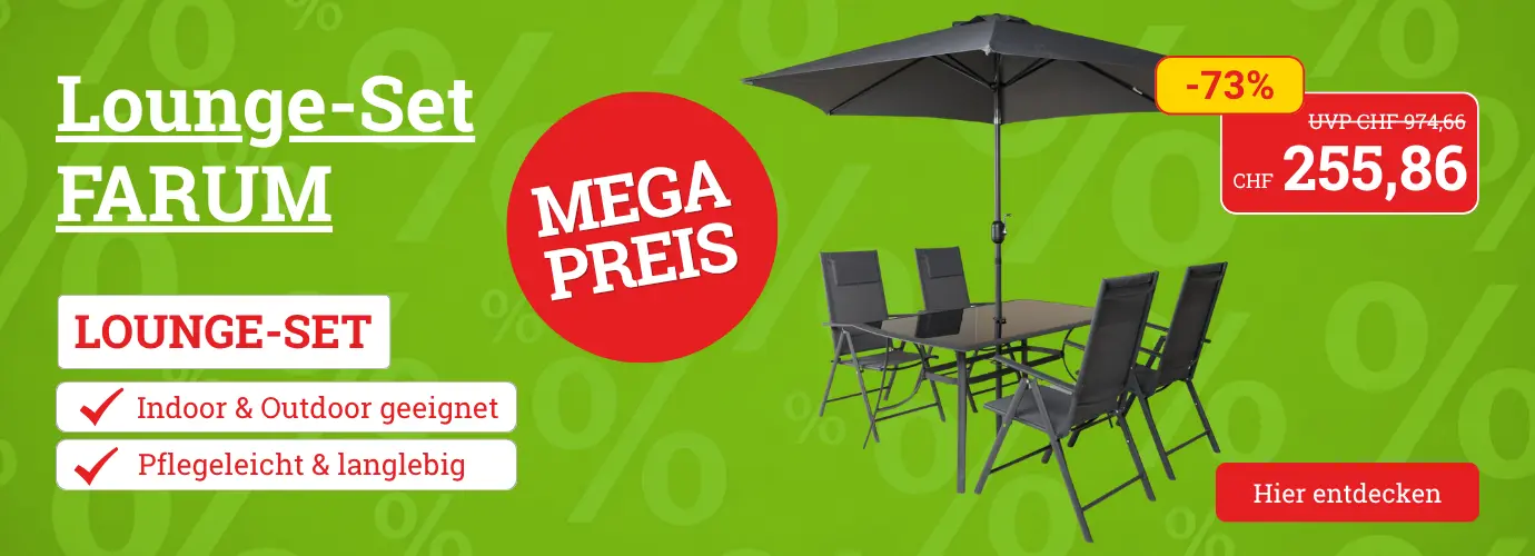 Jetzt MEGA sparen! Lounge-Set FARUM
