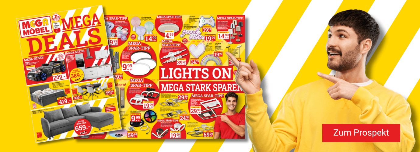 MEGA DEALS - unser neuer Prospekt! MEGA DEALS - unser neuer Prospekt!
