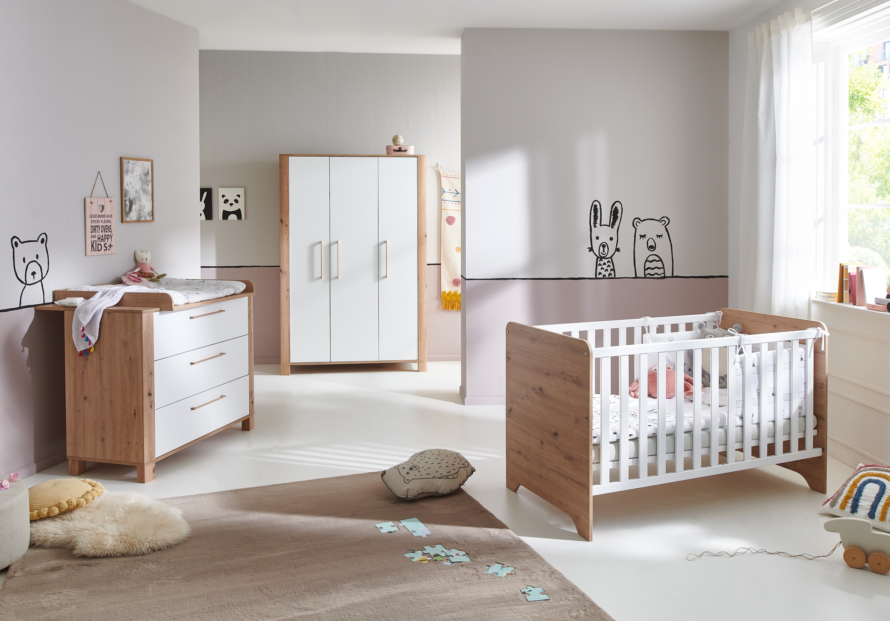 Chambre de bébé 3 éléments MARLON