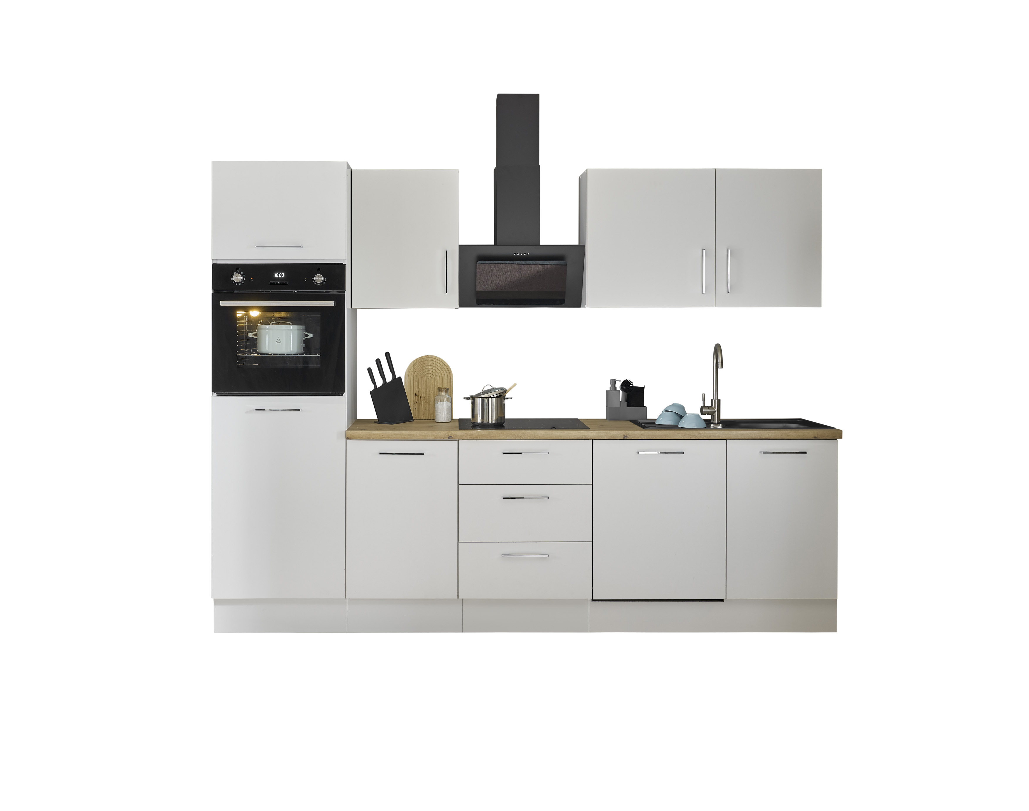 Bloc cuisine avec électroménager CORNWALL (bloc cuisine Bloc cuisine avec électroménager CORNWALL (bloc cuisine