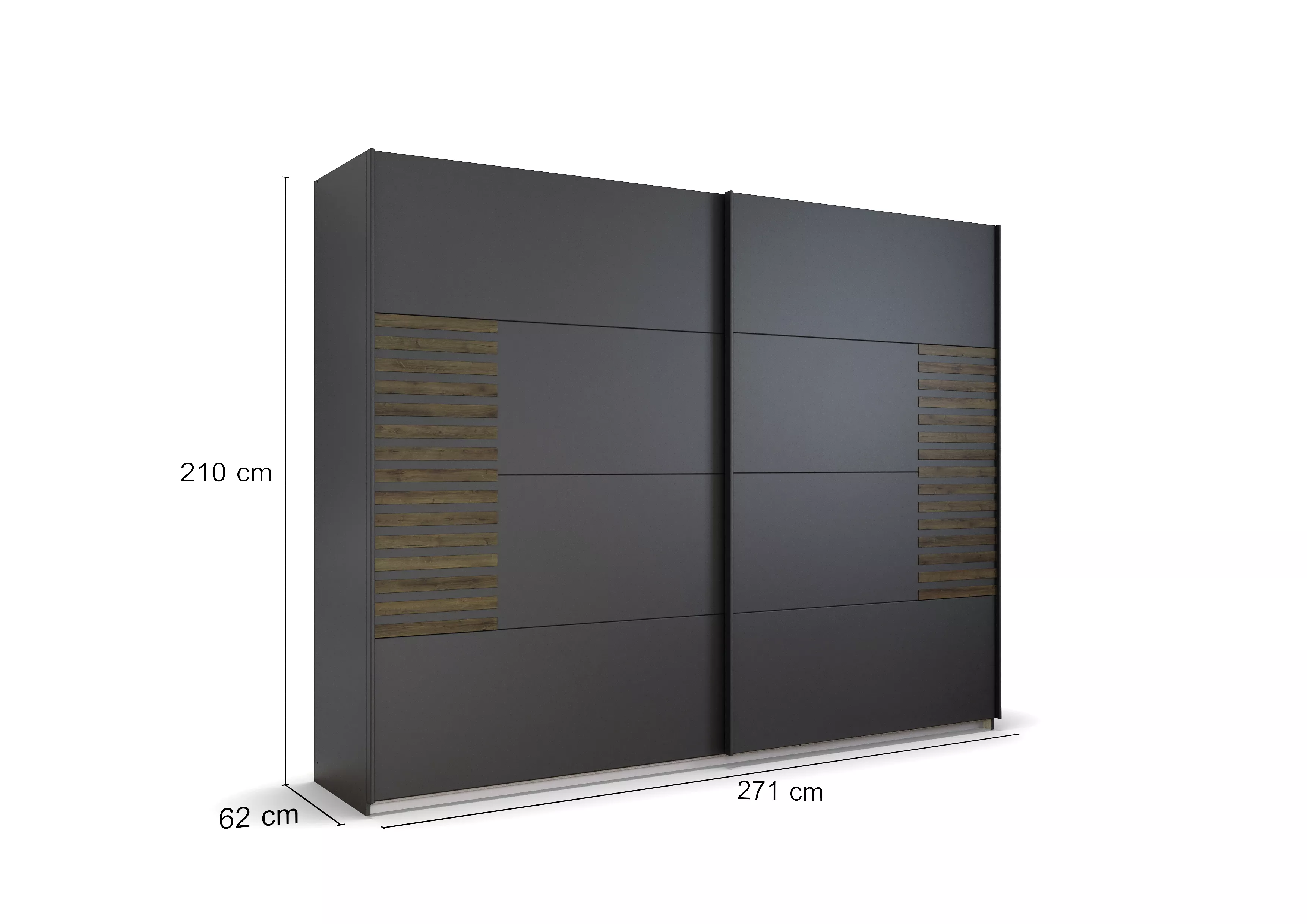 Schwebetürenschrank LISSABON
