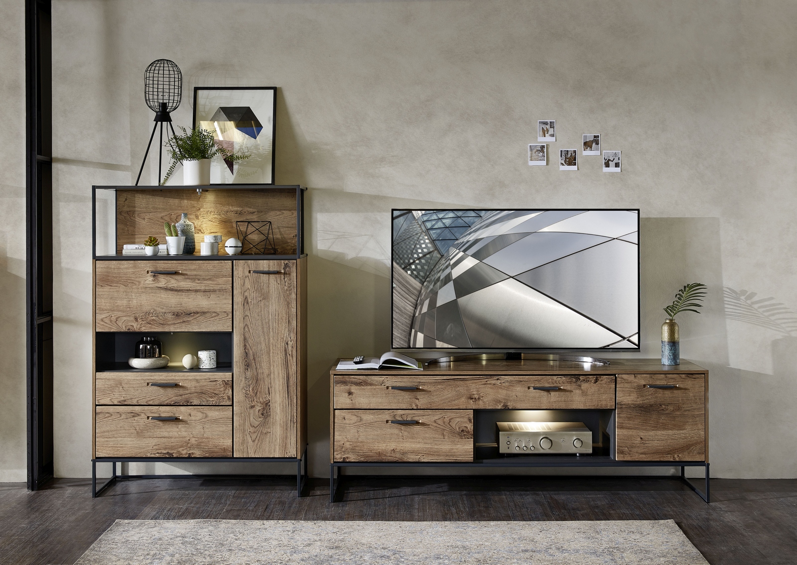 Wohnwand MANHATTAN Wohnwand MANHATTAN