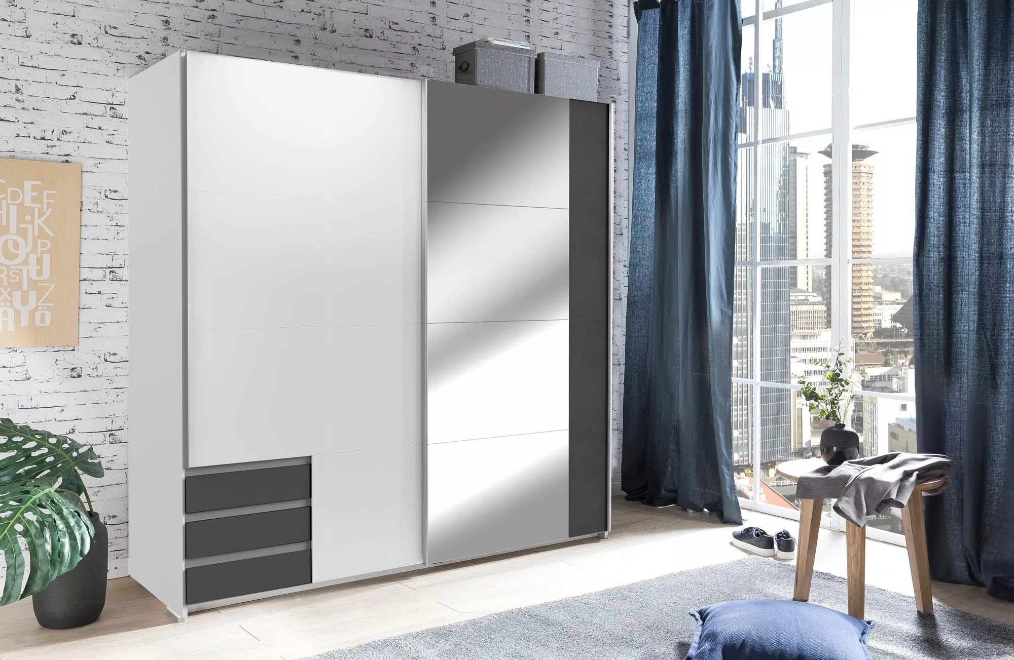 Schwebetürenschrank EMDEN