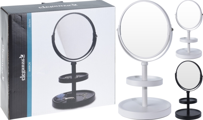 Miroir maquillage 2 coloris au choix Miroir maquillage 2 coloris au choix