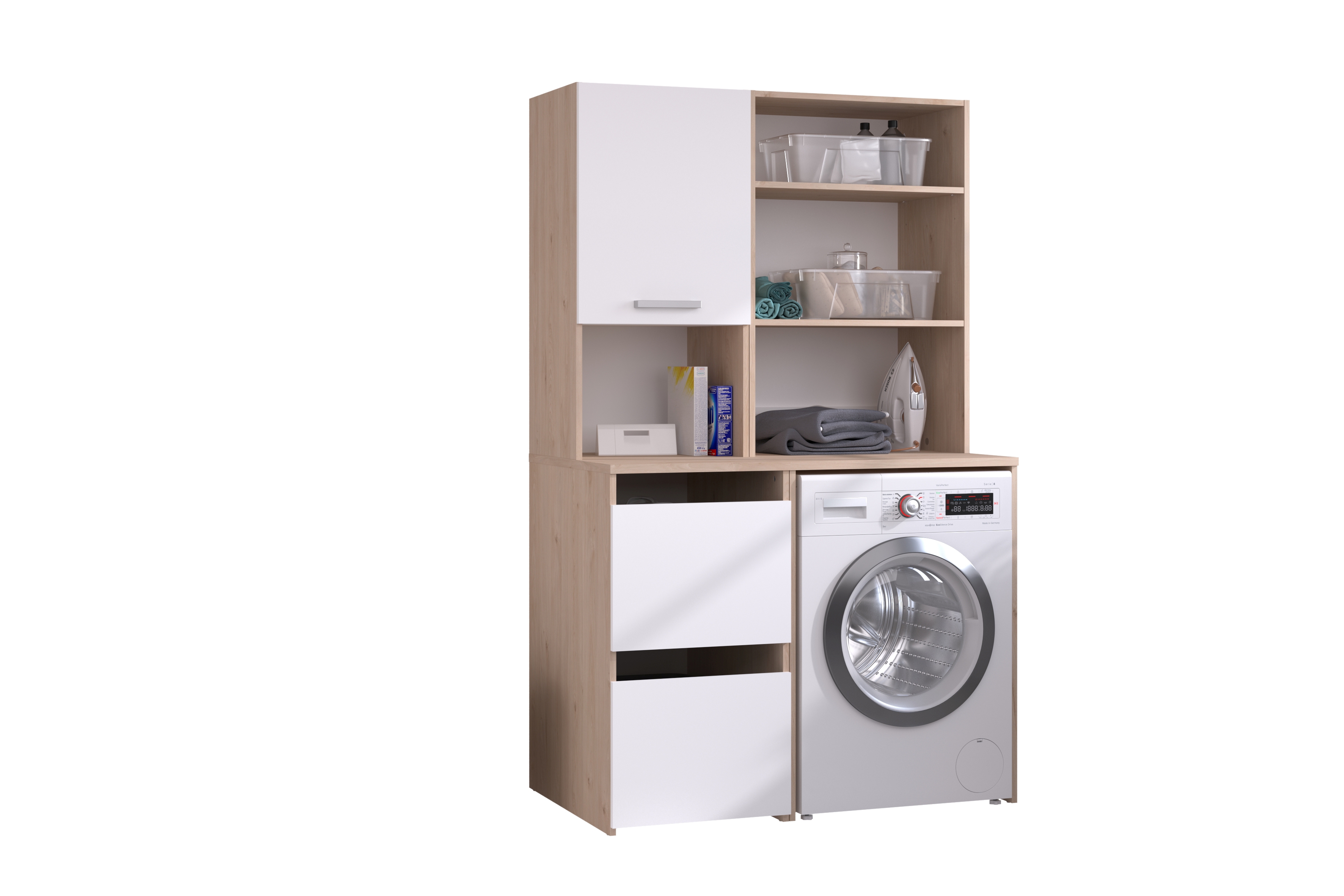 Waschmaschinenumbauschränke-Set LAUNDRY 5