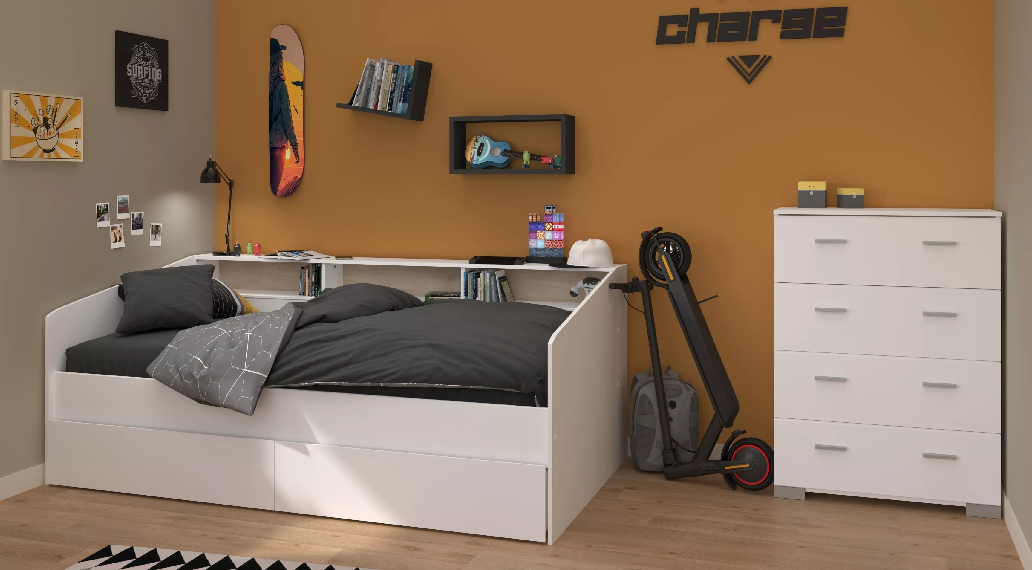 Chambre junior 2 éléments HOUSTON 45