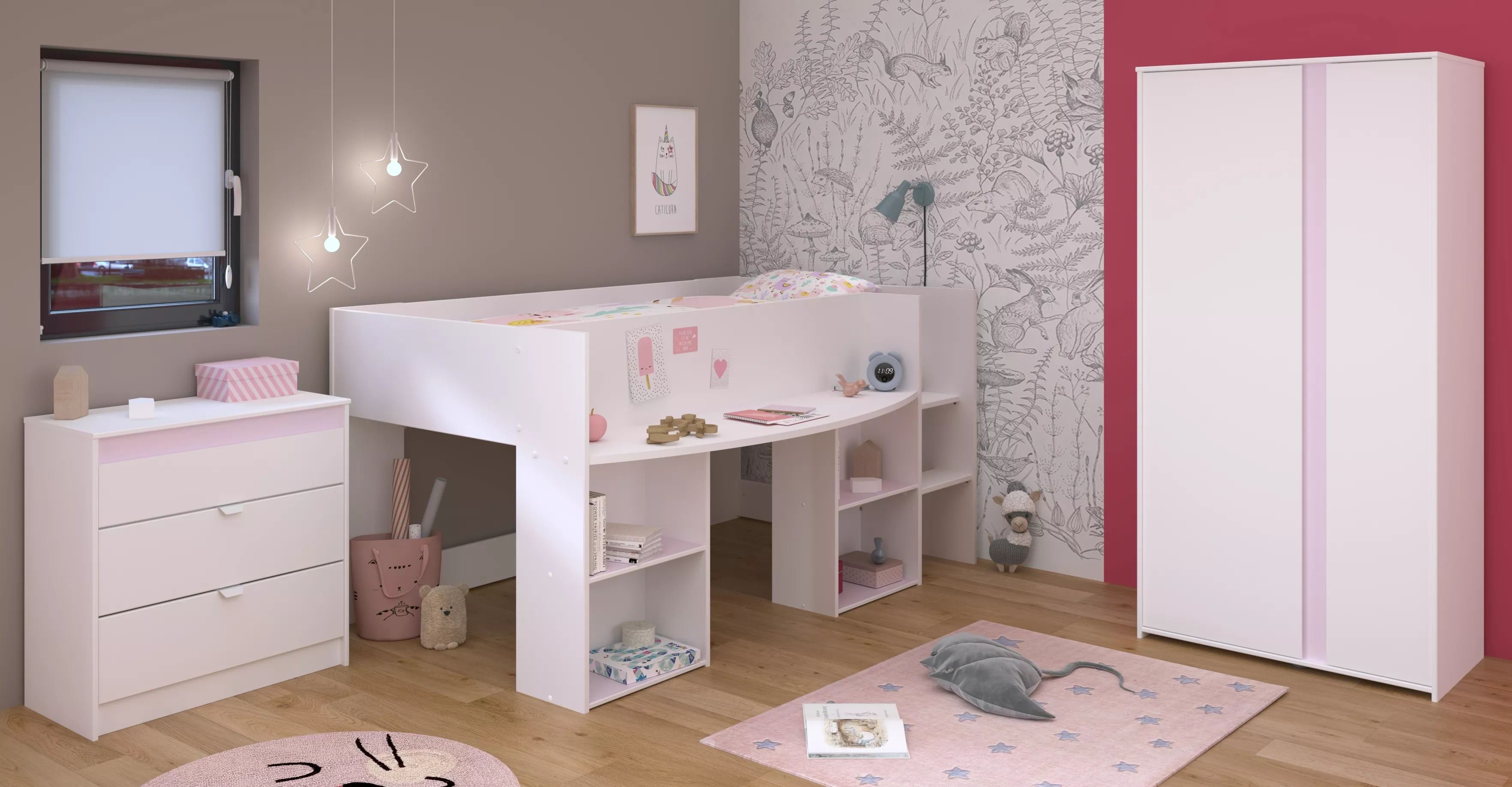 Chambre junior 3 éléments PIROUETTE 12