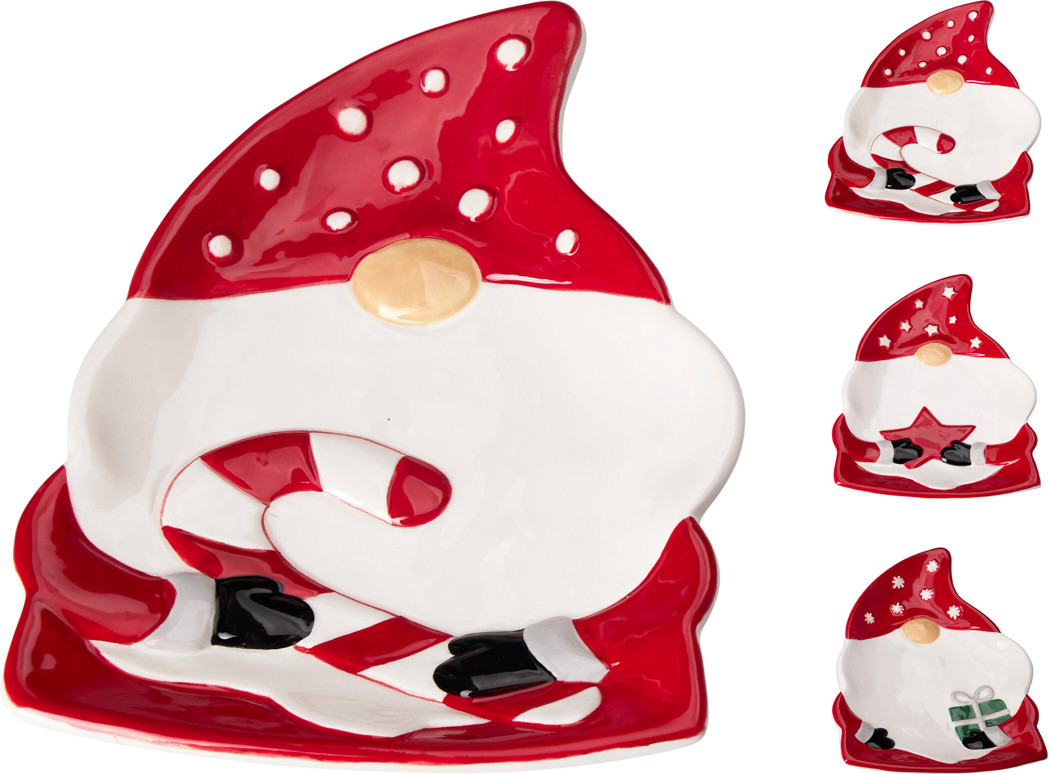 Assiette en forme de lutin CHRISTMAS Assiette en forme de lutin CHRISTMAS