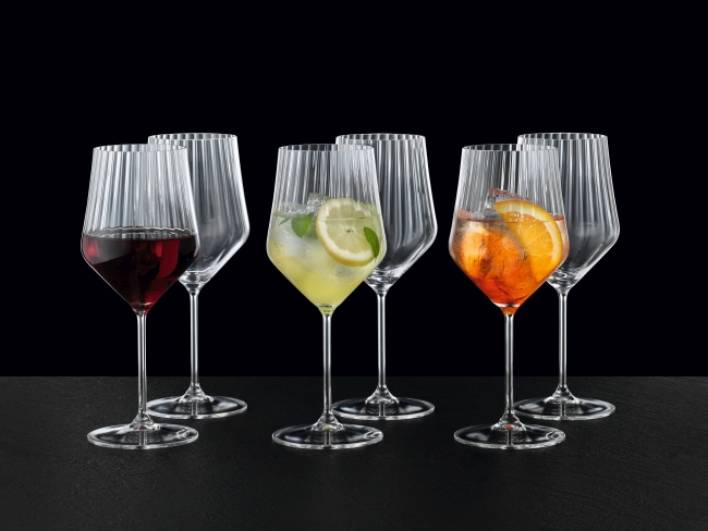 Lot de 6 verres à vin rouge APERITIVO