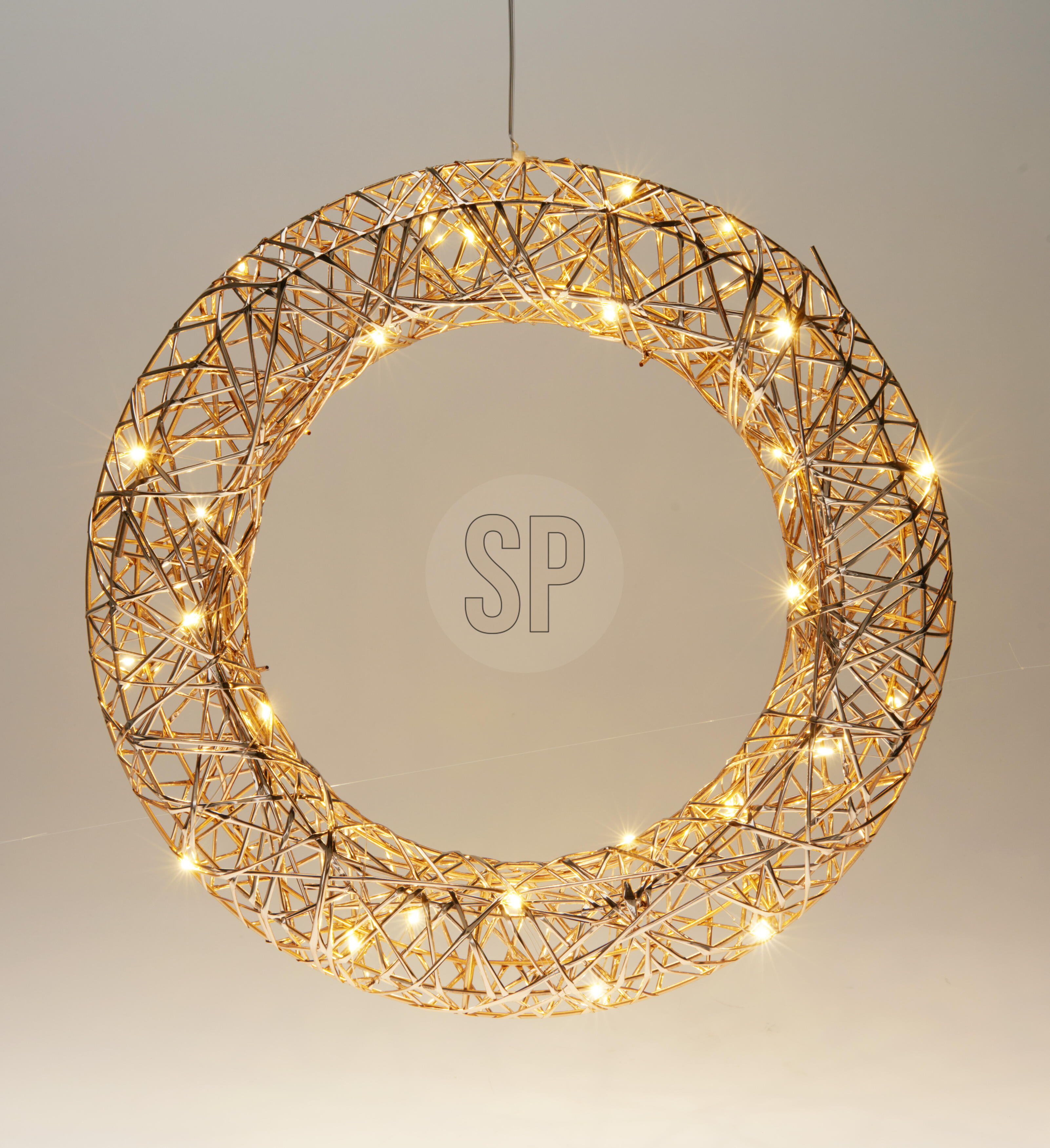 Couronne avec LED CHRISTMAS Couronne avec LED CHRISTMAS