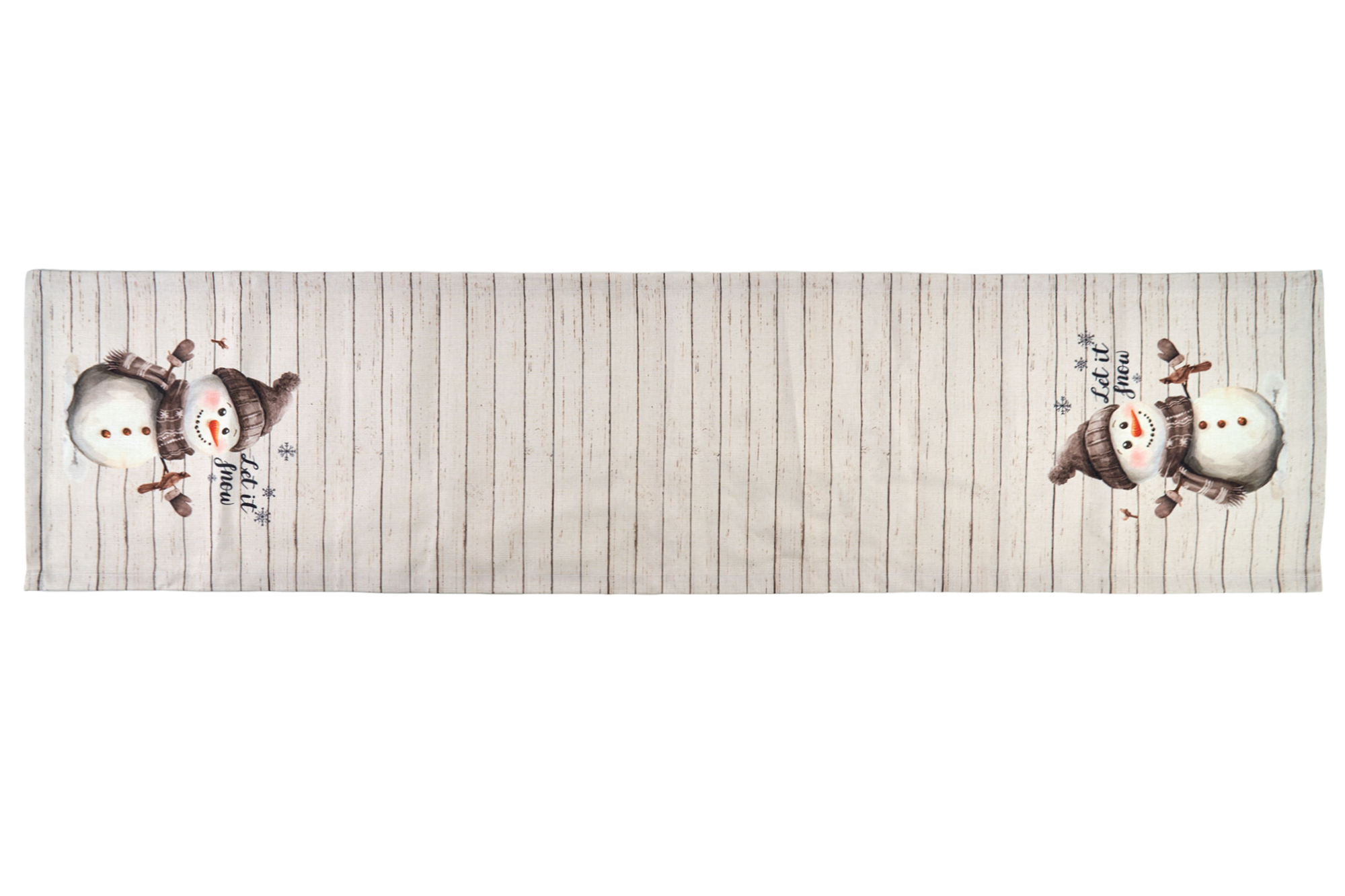 Chemin de table bonhomme de neige Frosti Chemin de table bonhomme de neige Frosti