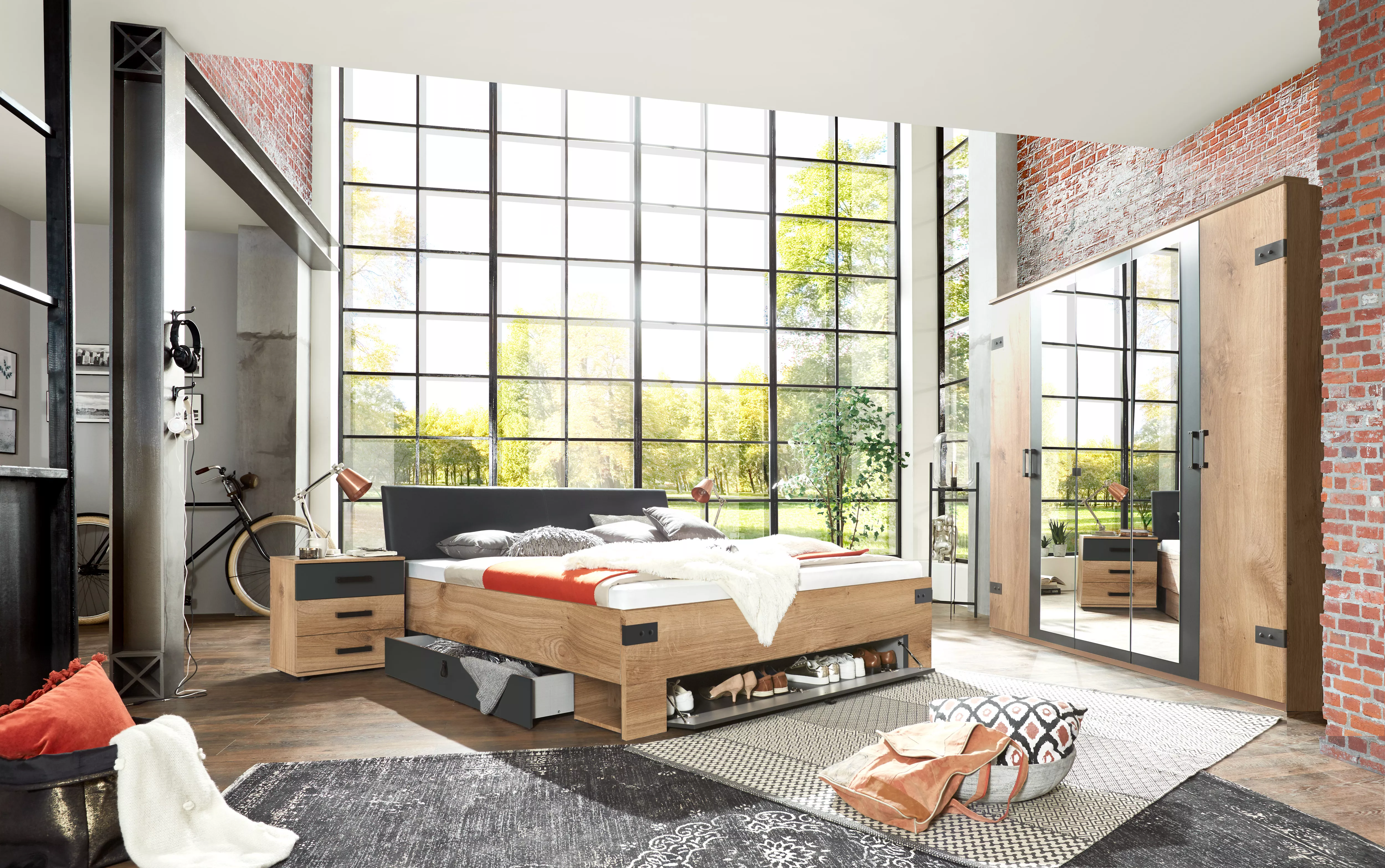 Lot de 2 chevets STOCKHOLM