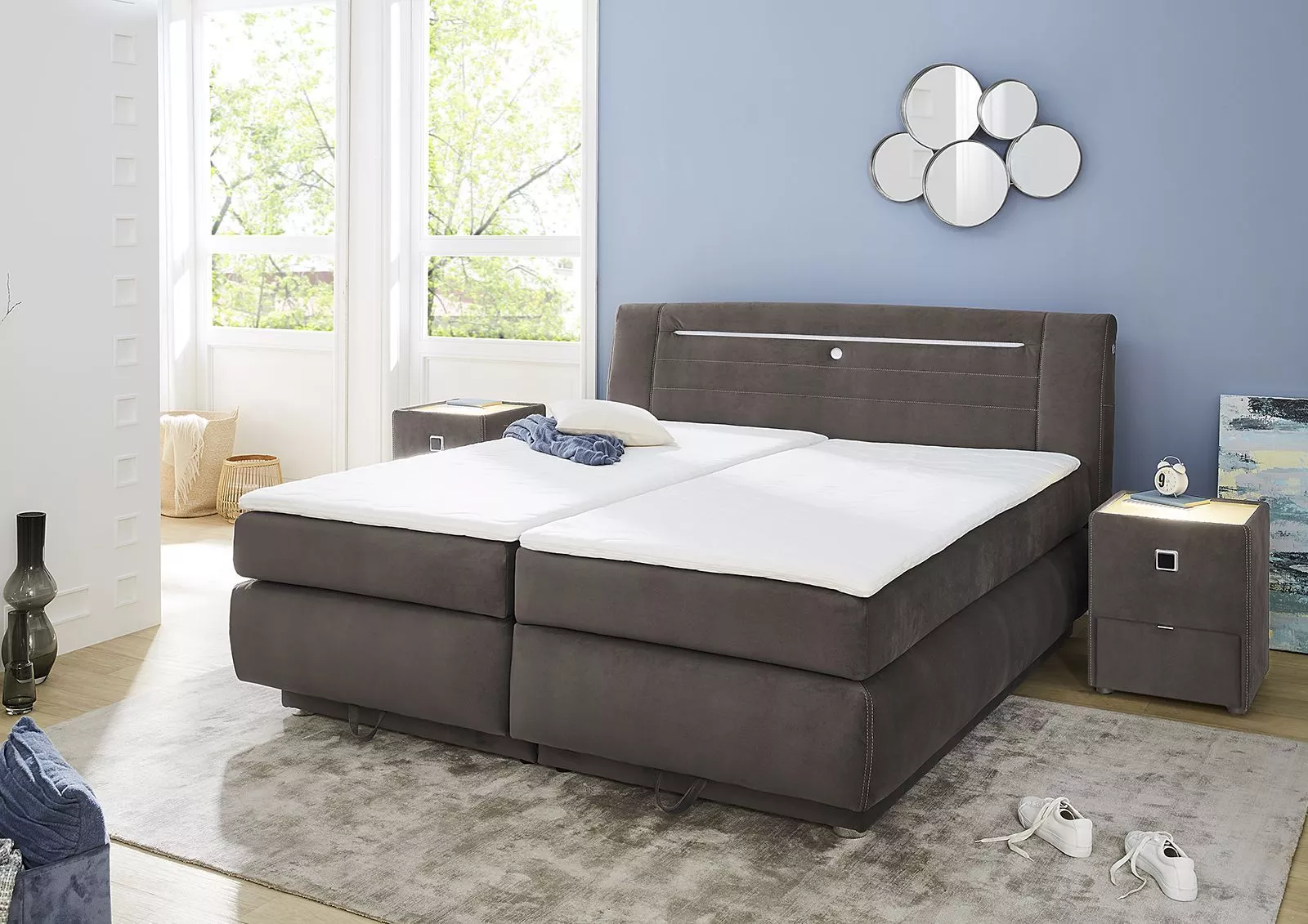 Lit boxspring MAIKE