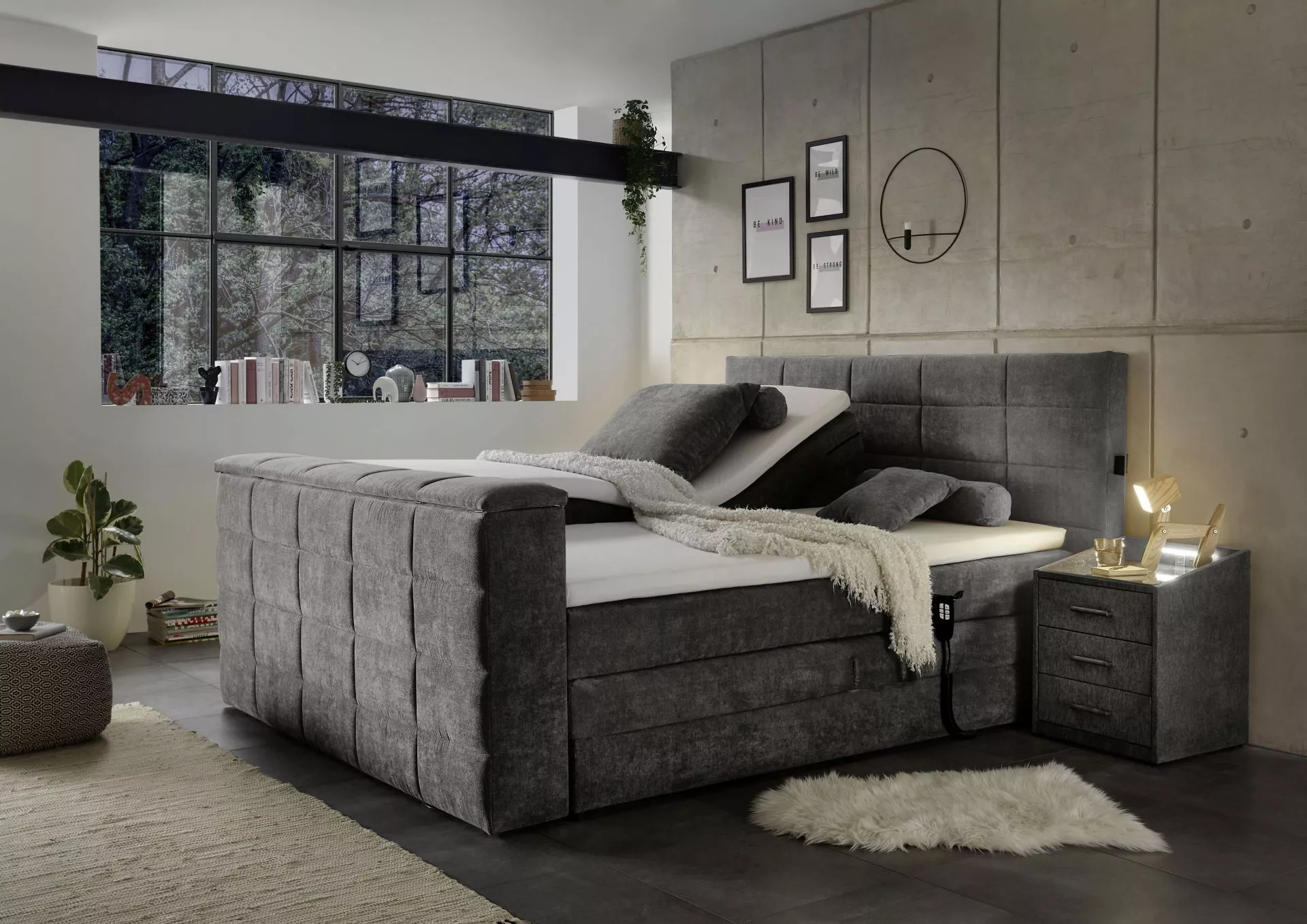 Lit boxspring DENVER 6