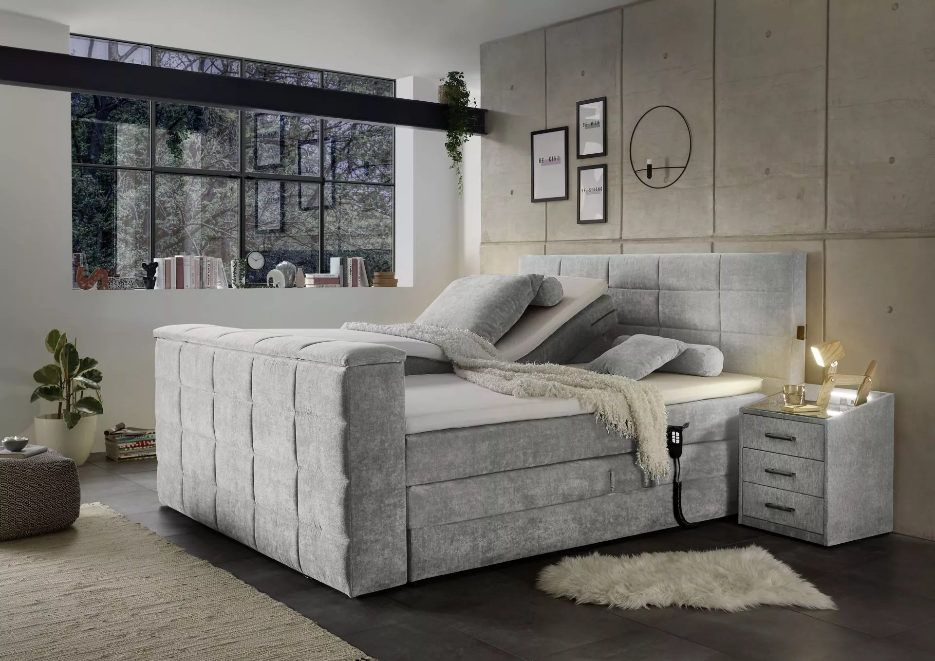 Lit boxspring DENVER 6