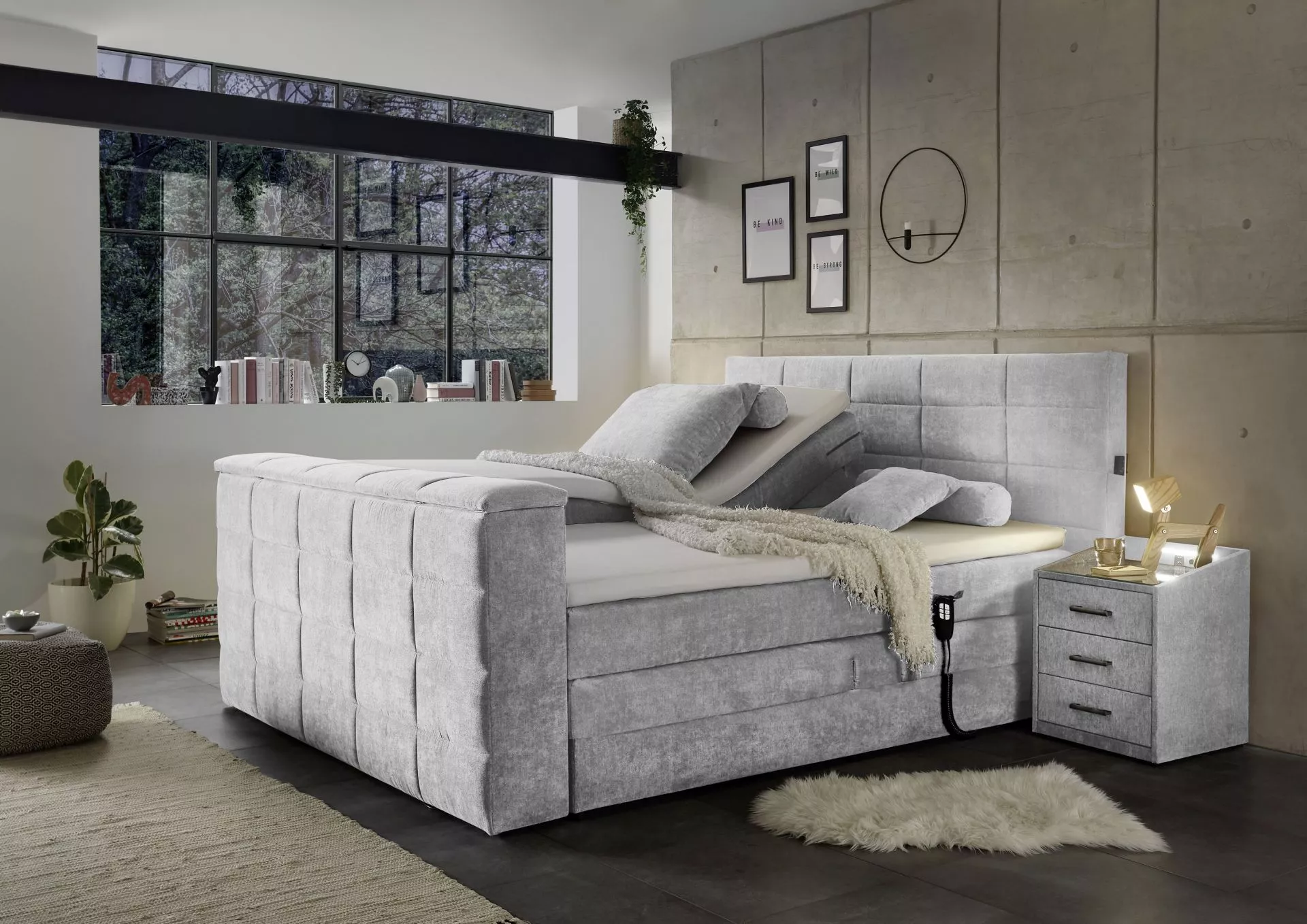 Lit boxspring DENVER 6