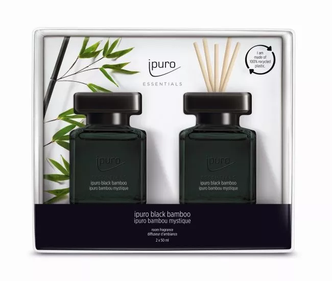 Ipuro Raumduft Set BLACK BAMBOO 2X50ML