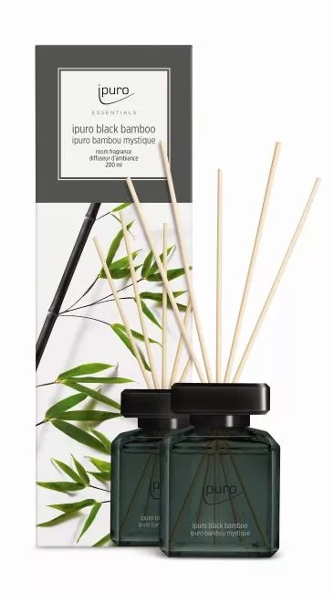 Diffuseur de parfum Ipuro BLACK BAMBOO 200ML