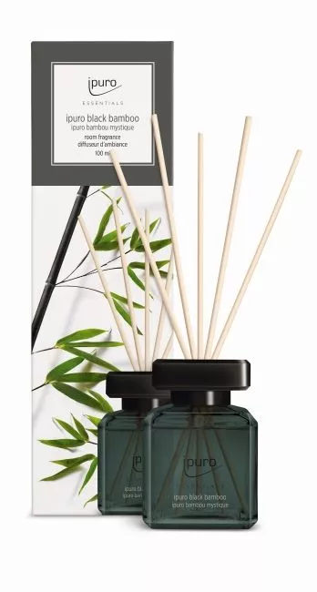 Diffuseur de parfum Ipuro BLACK BAMBOO 100ML