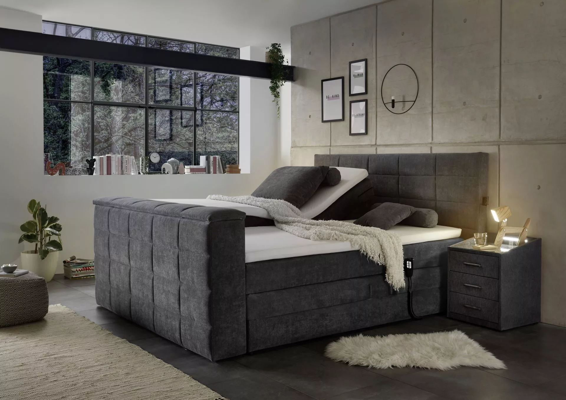 Lit boxspring DENVER 6